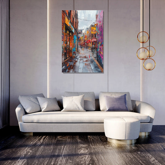 Northern Quarter Vibrance Canvas