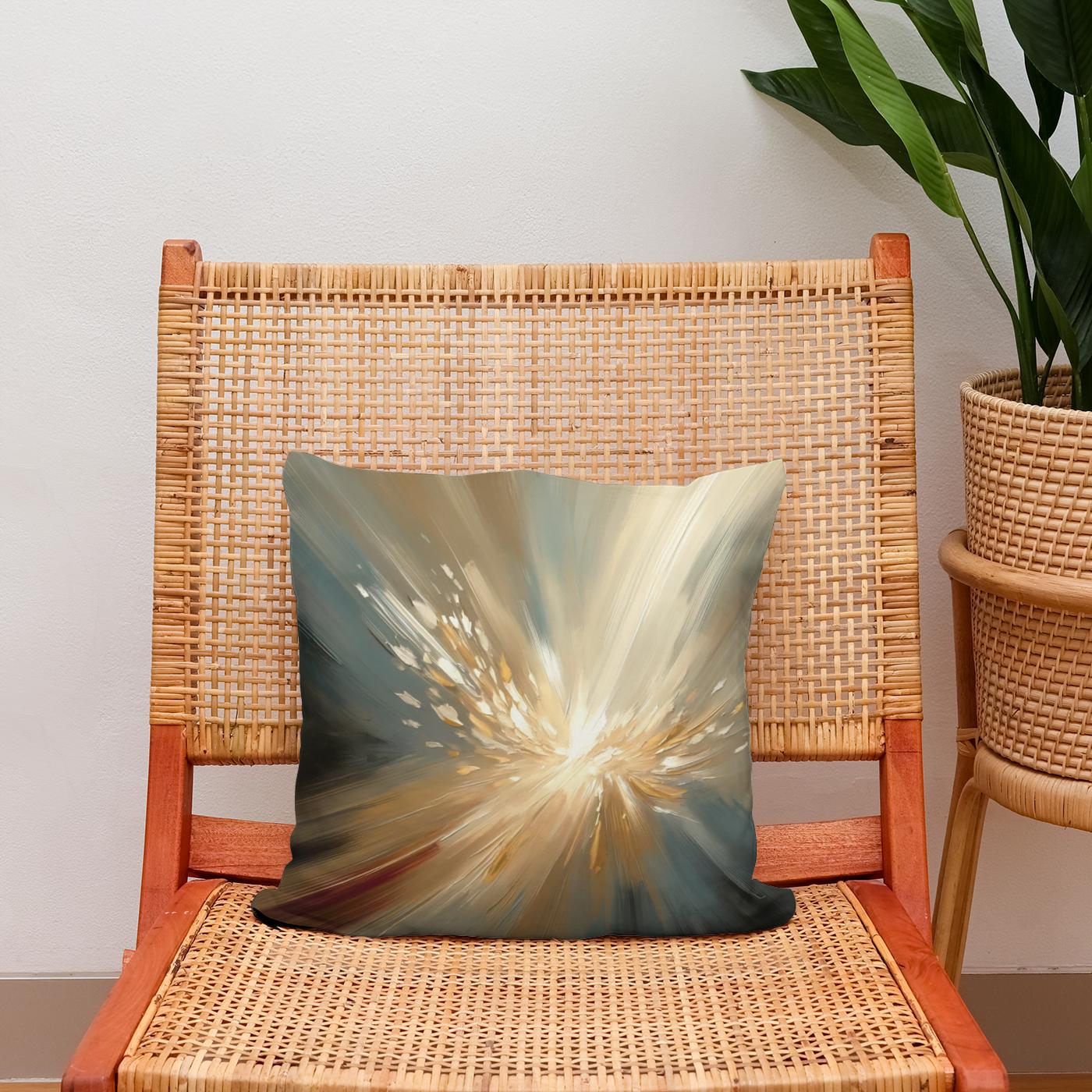 Flickers of Hope Cotton Cushion