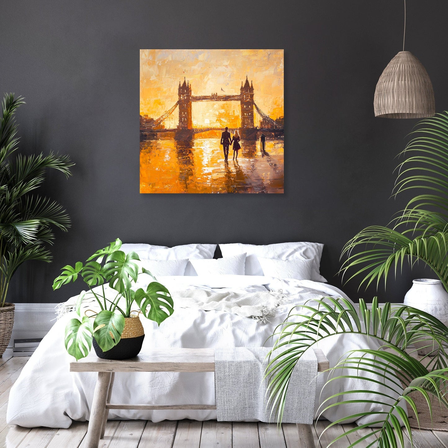 Tower Bridge Romance Canvas