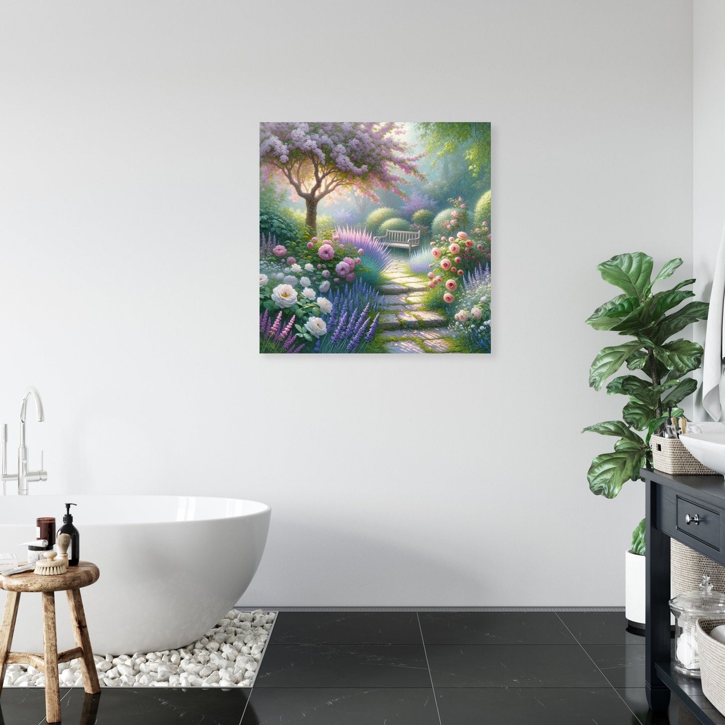 Tranquil Garden Canvas