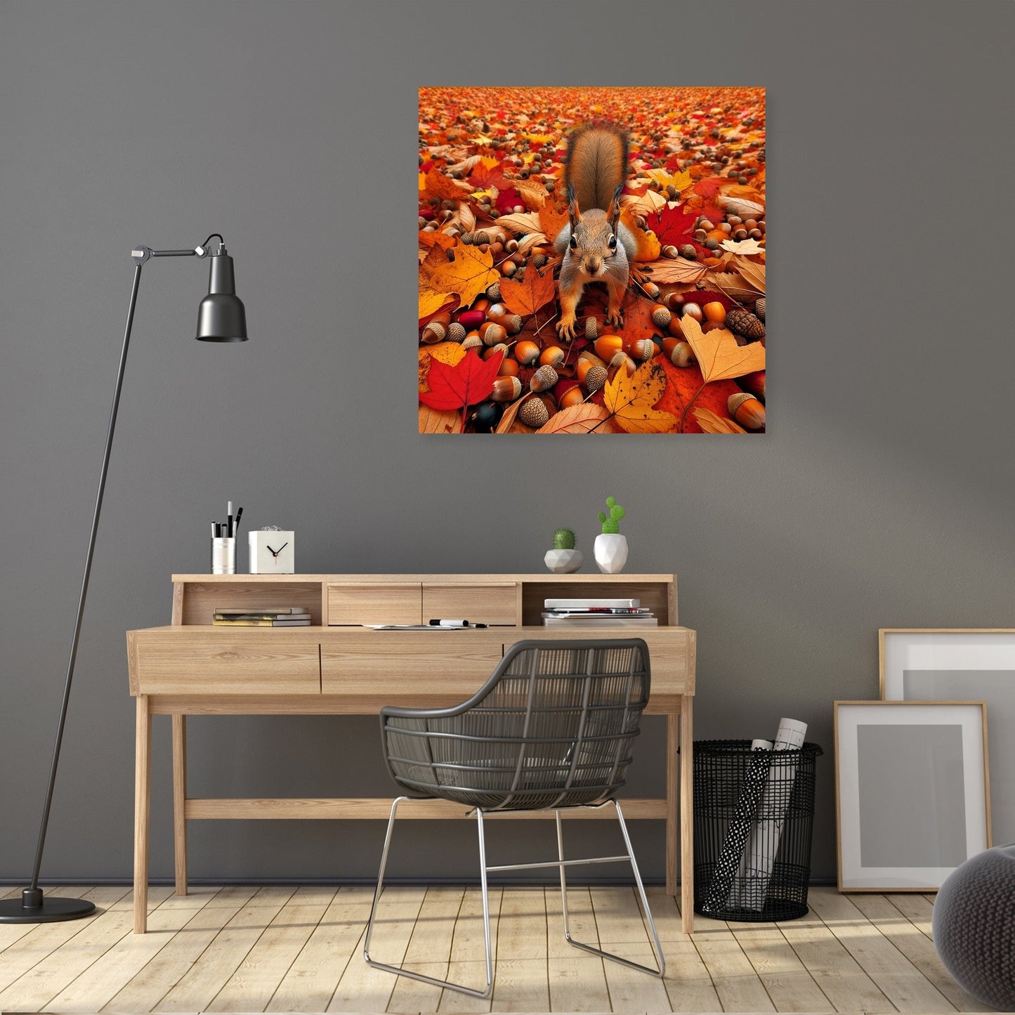 Autumn Forager Canvas