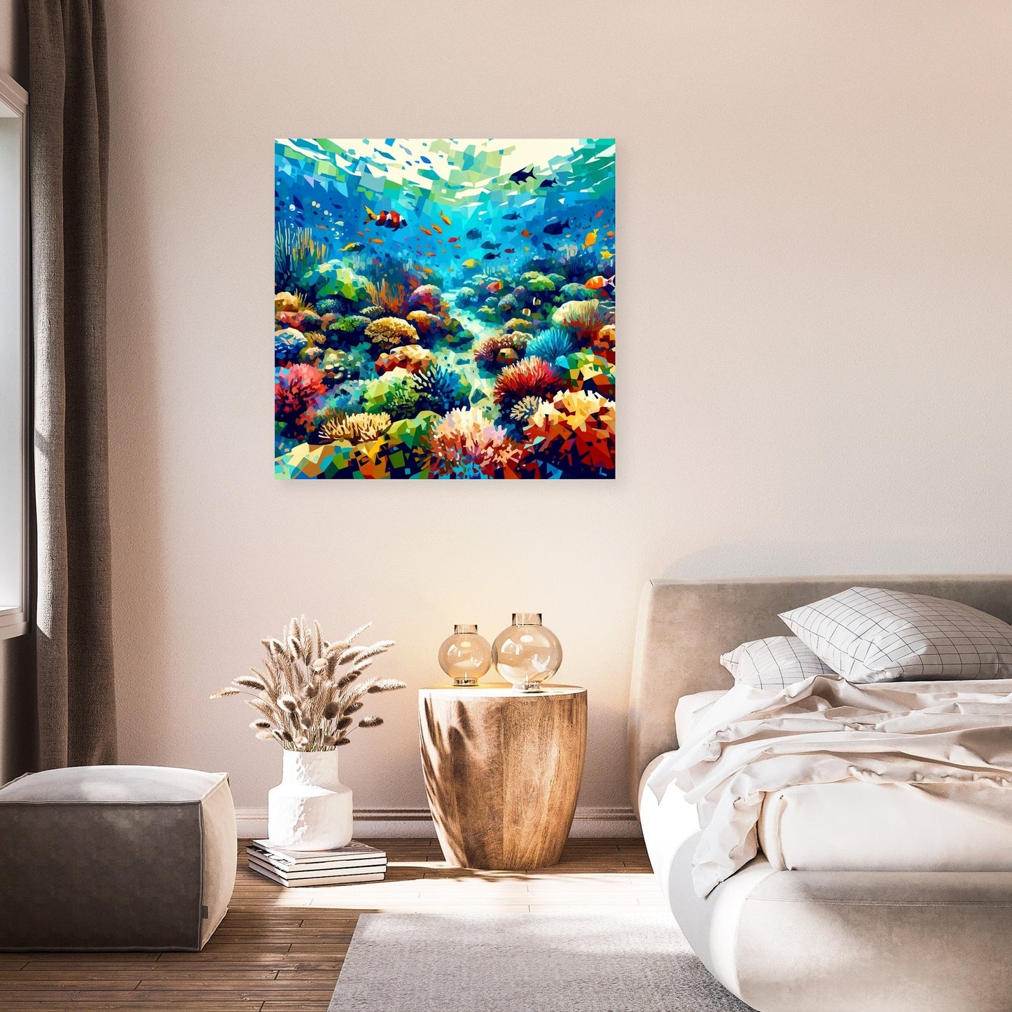Great Barrier Reef Abstract Canvas