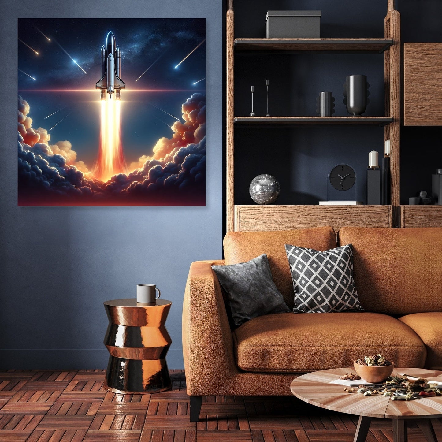 Rocket Liftoff Canvas