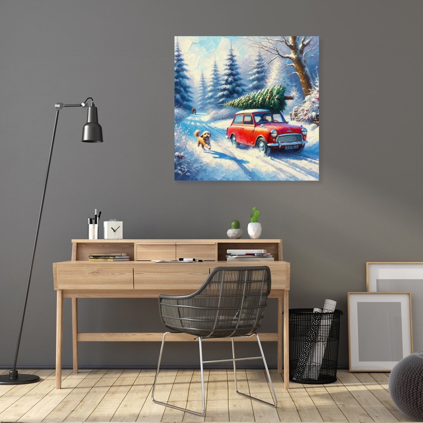 Christmas Journey Home Canvas