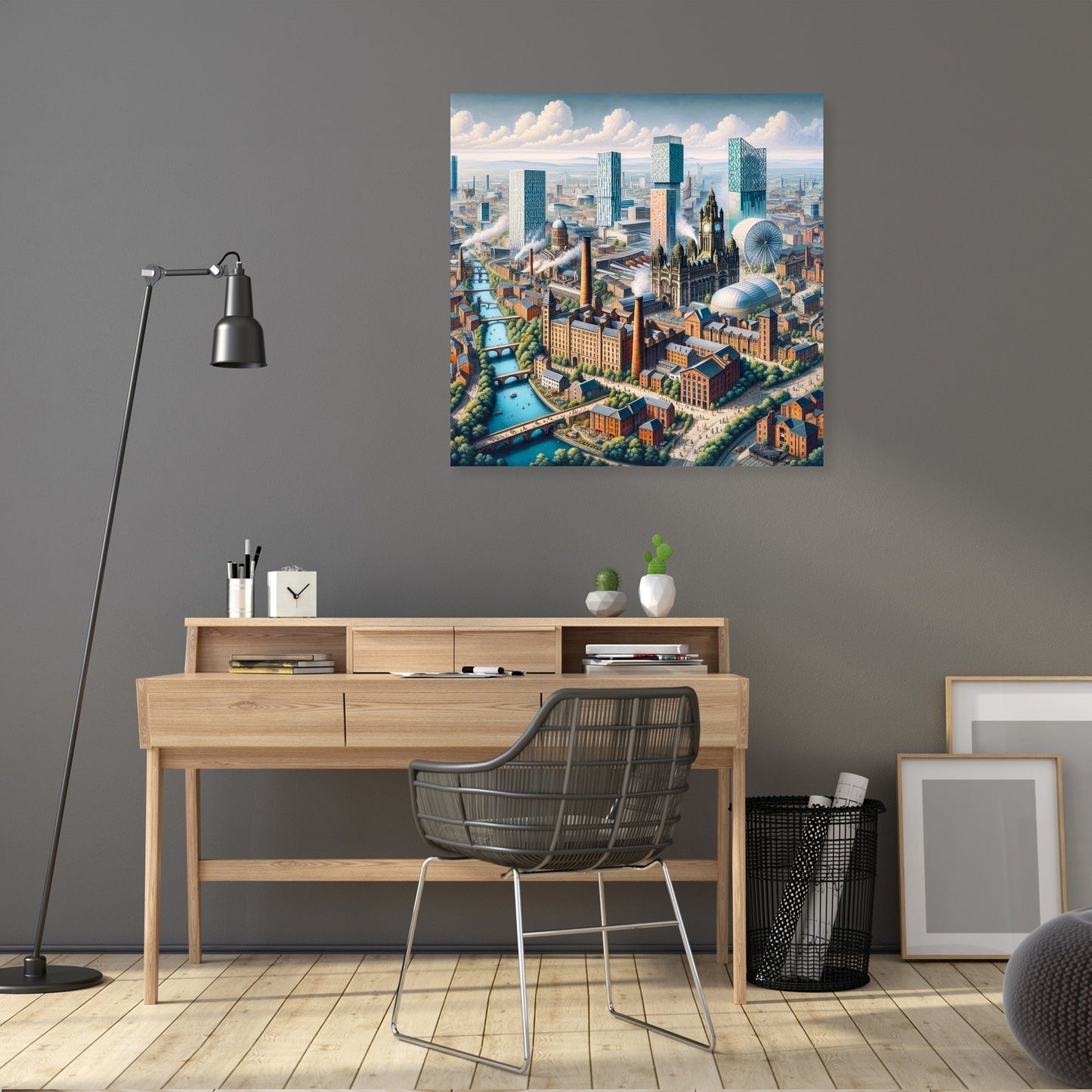 Evolutionary Manchester Canvas