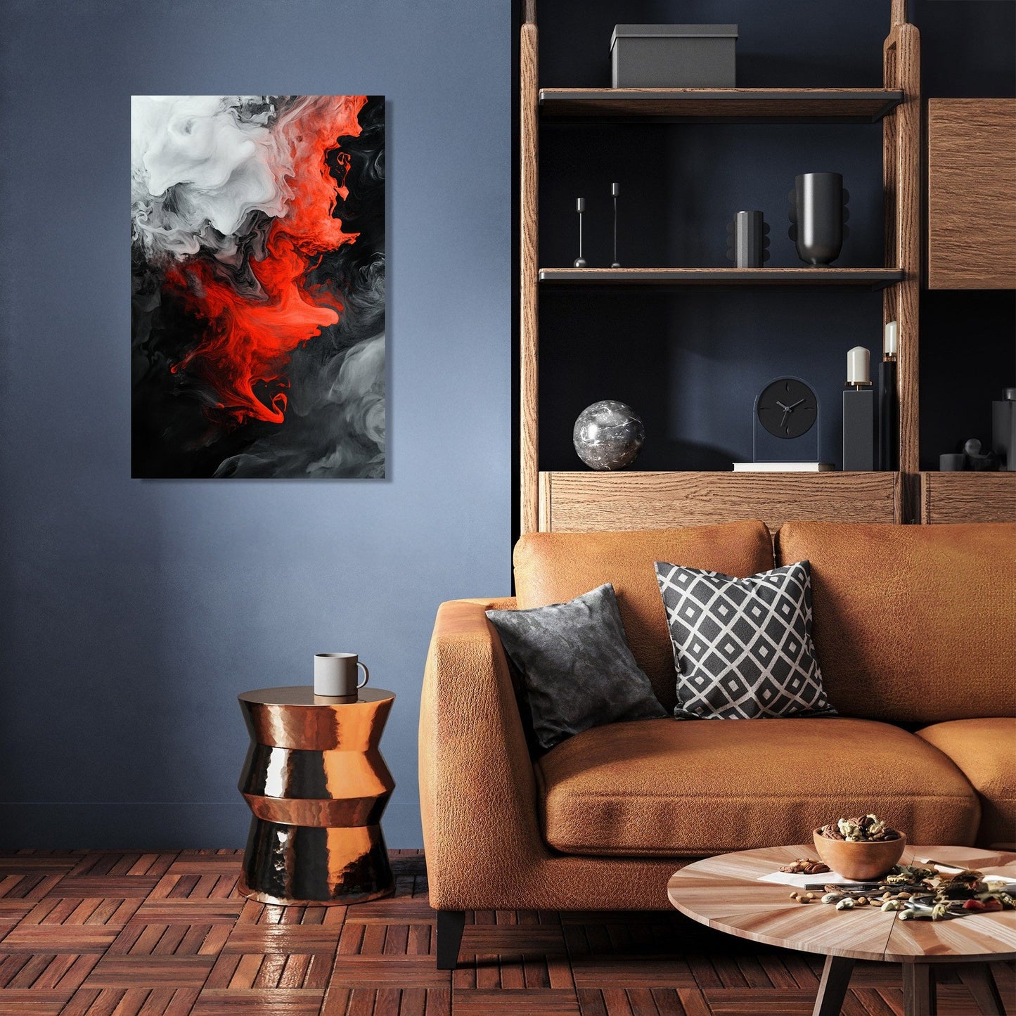 Inferno's Embrace Canvas