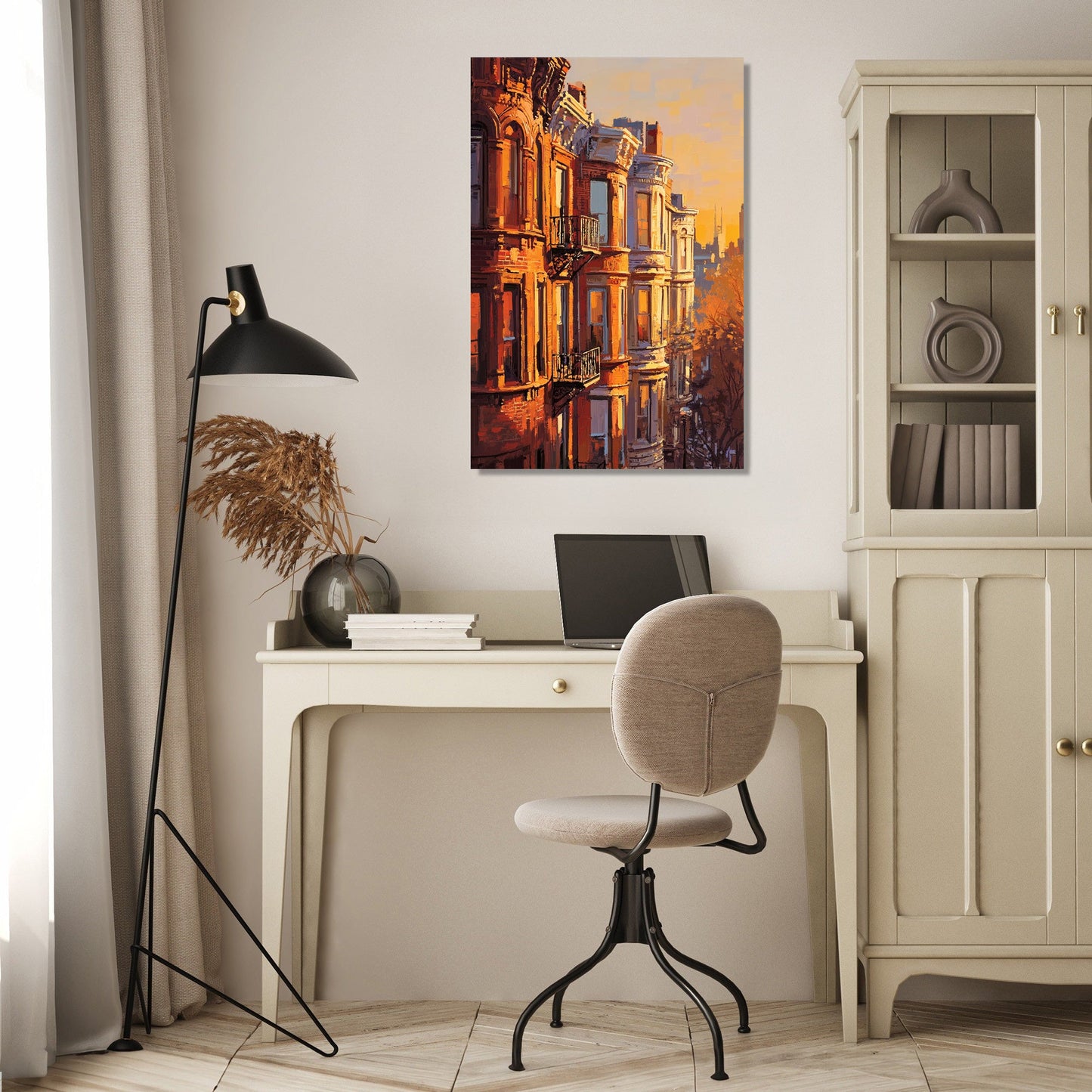 Victorian Brickwork Canvas