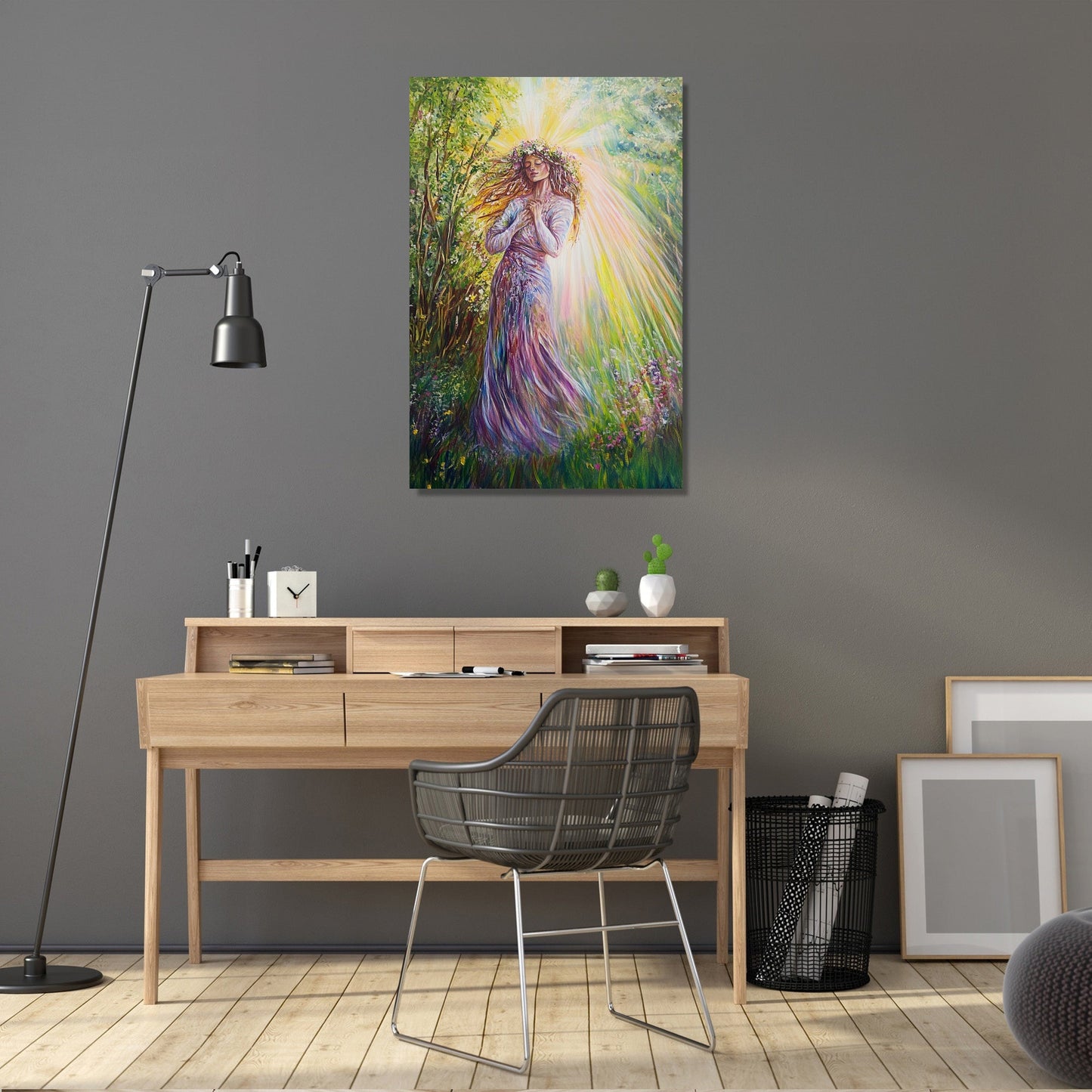 Mother Earth's Awakening Canvas