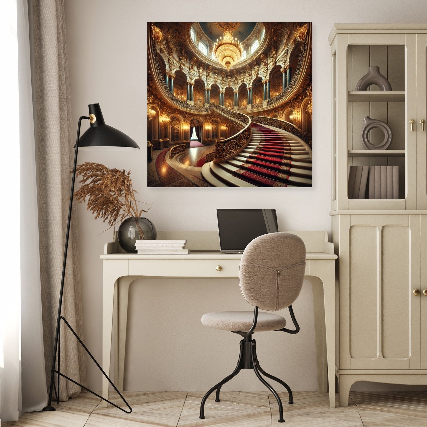 Baroque Grandeur Canvas