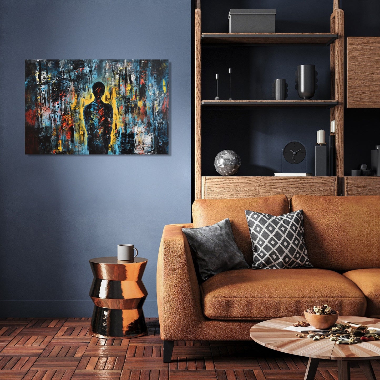 Longing Figure Canvas