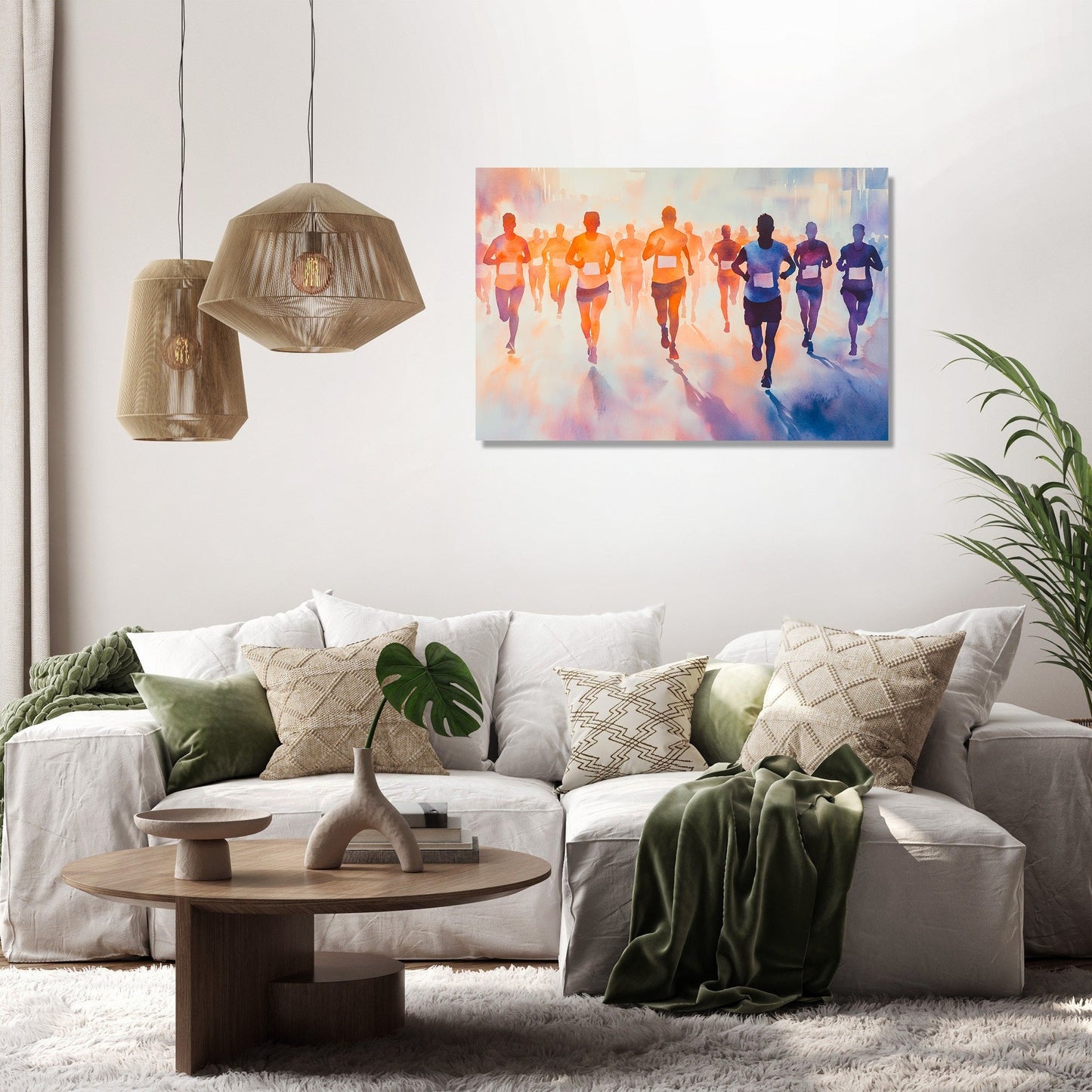 Triumph of the Race Canvas