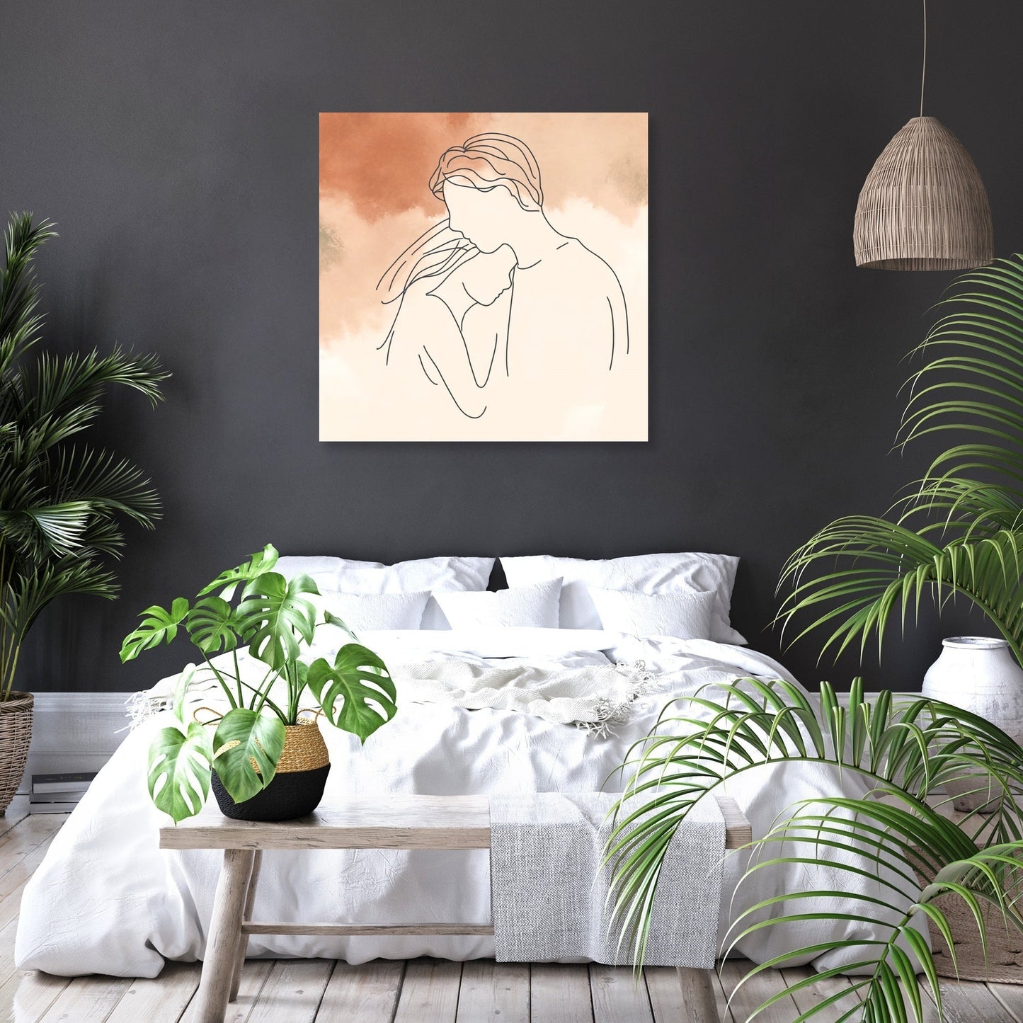 Embrace of Love Canvas