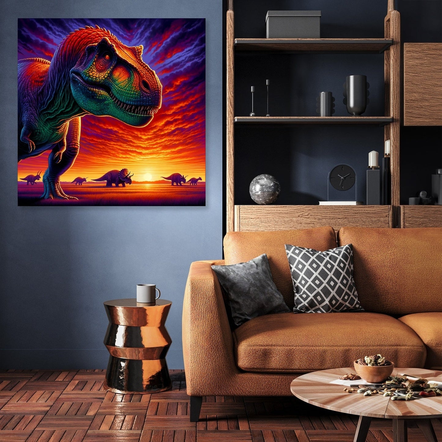 Sunset Majesty Rex Canvas