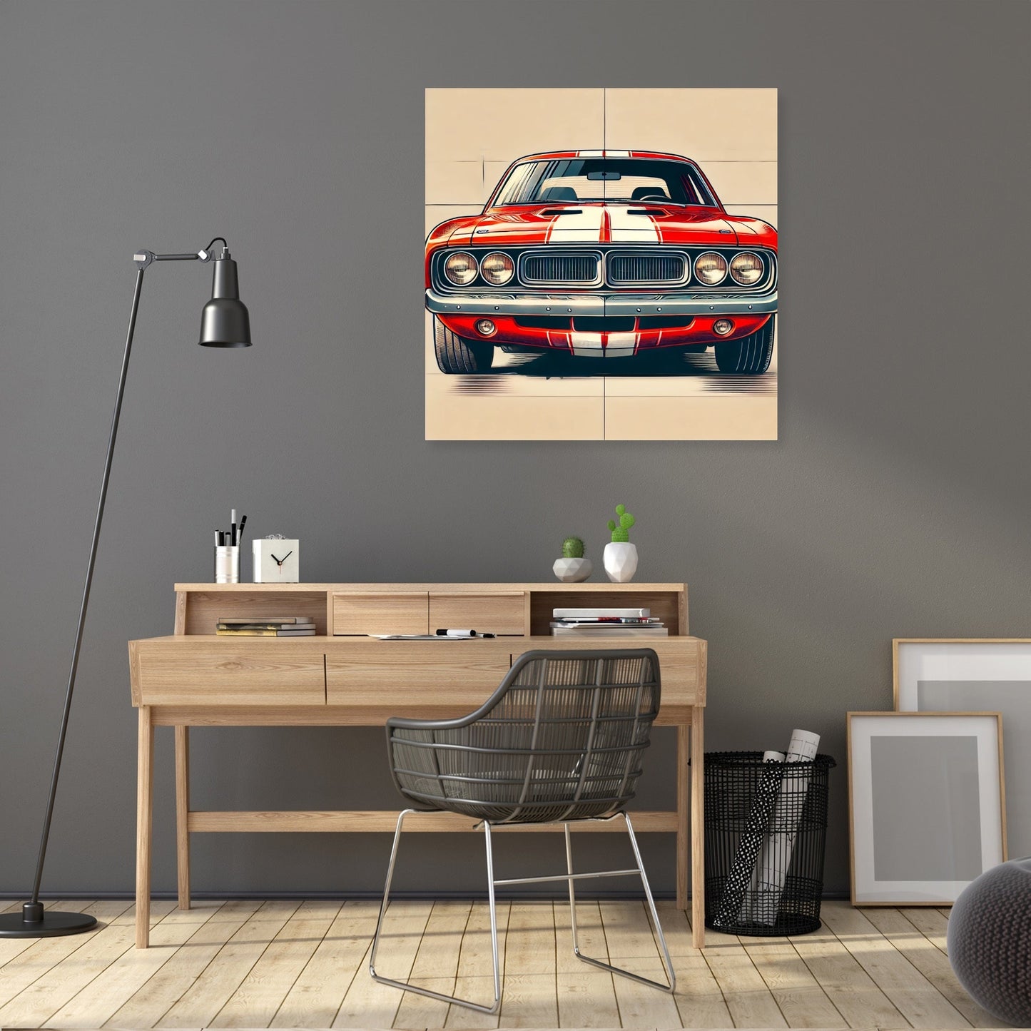 Classic Muscle Car Canvas