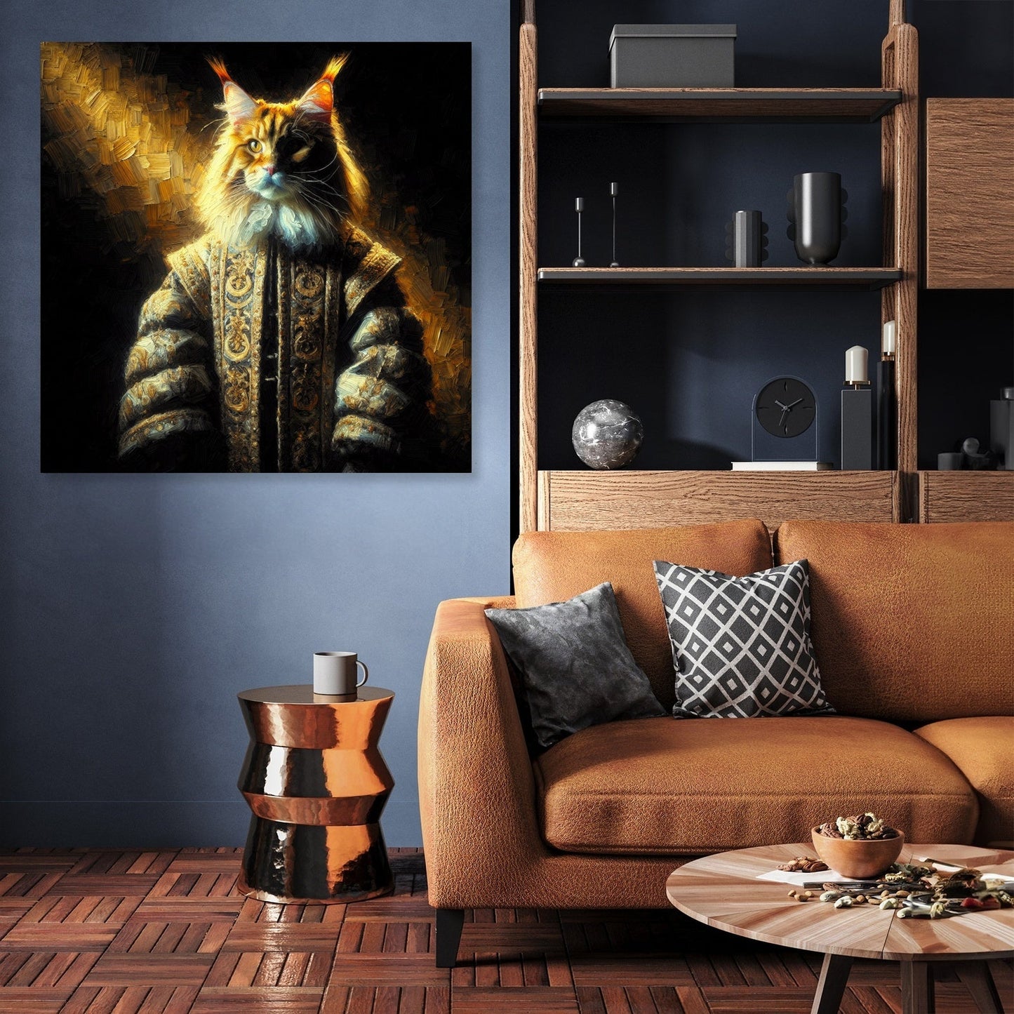 Regal Coon Aristocrat Canvas