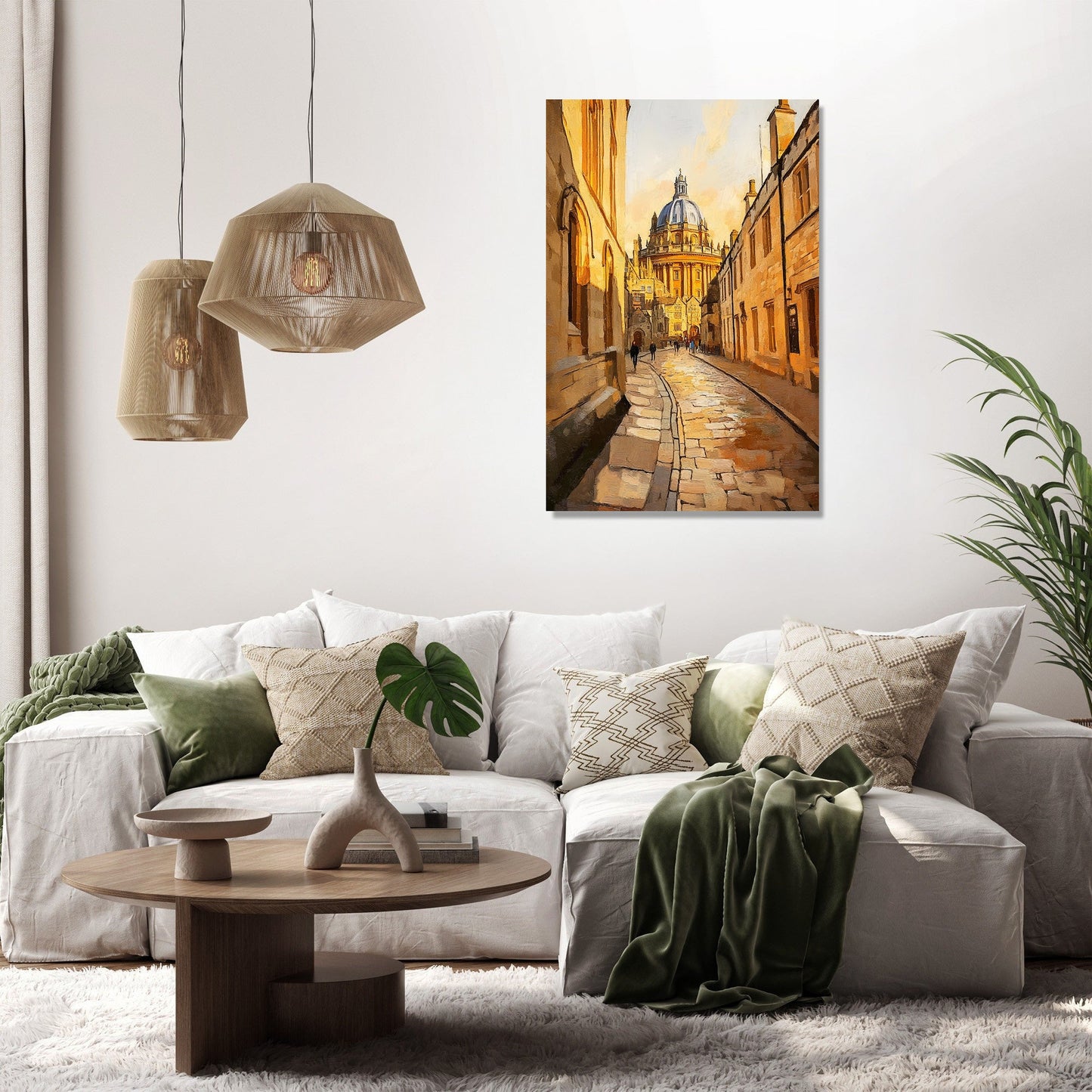Bodleian Sunset Canvas
