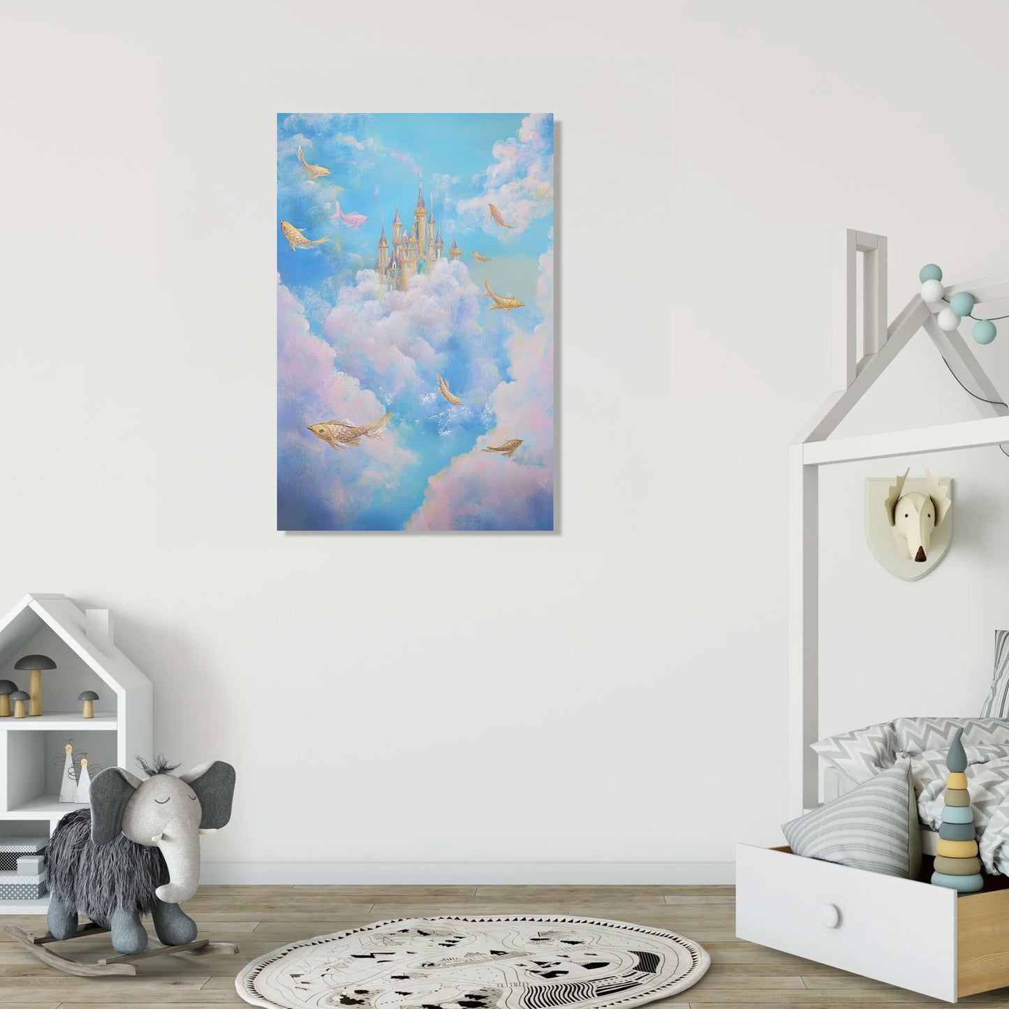 Castle of Clouds Canvas