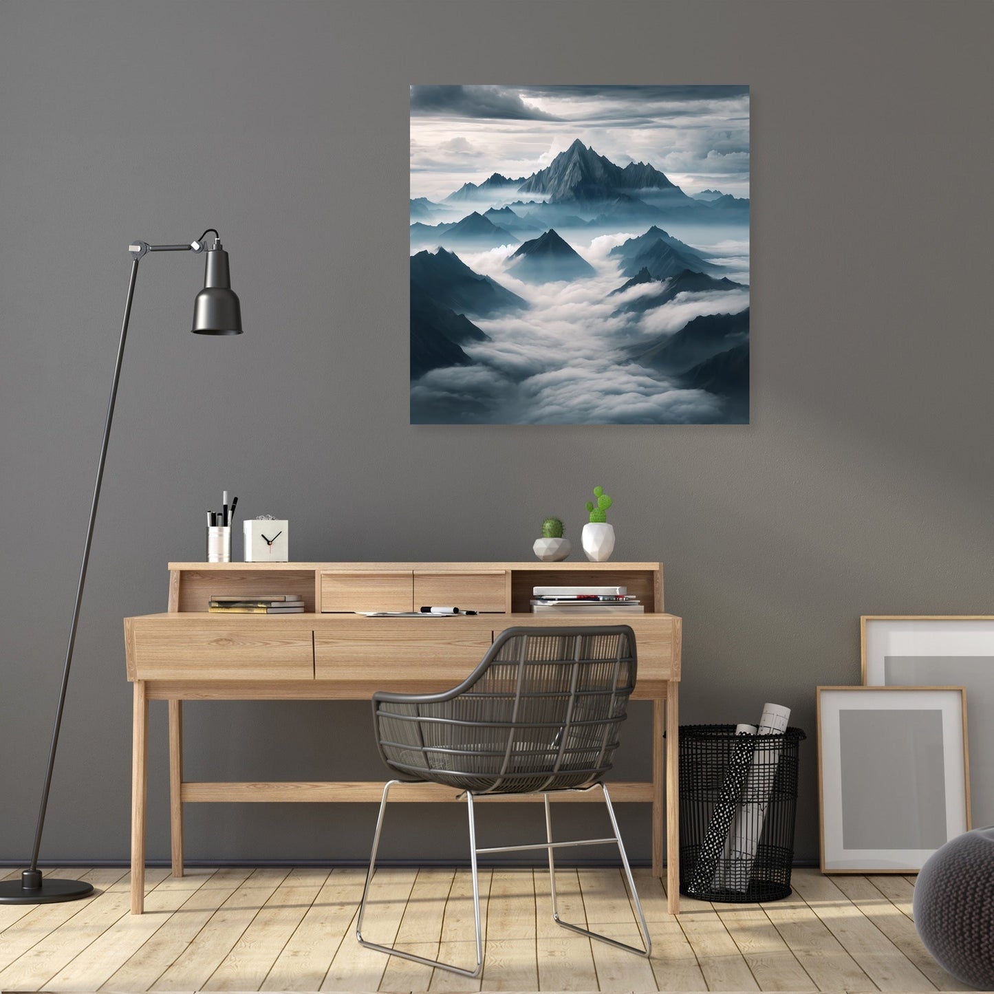Misty Mountain Majesty Canvas