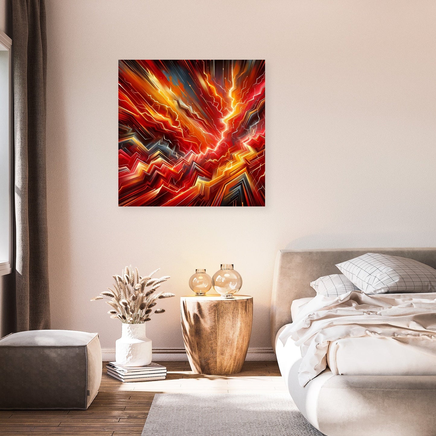 Excitement Sparked Canvas