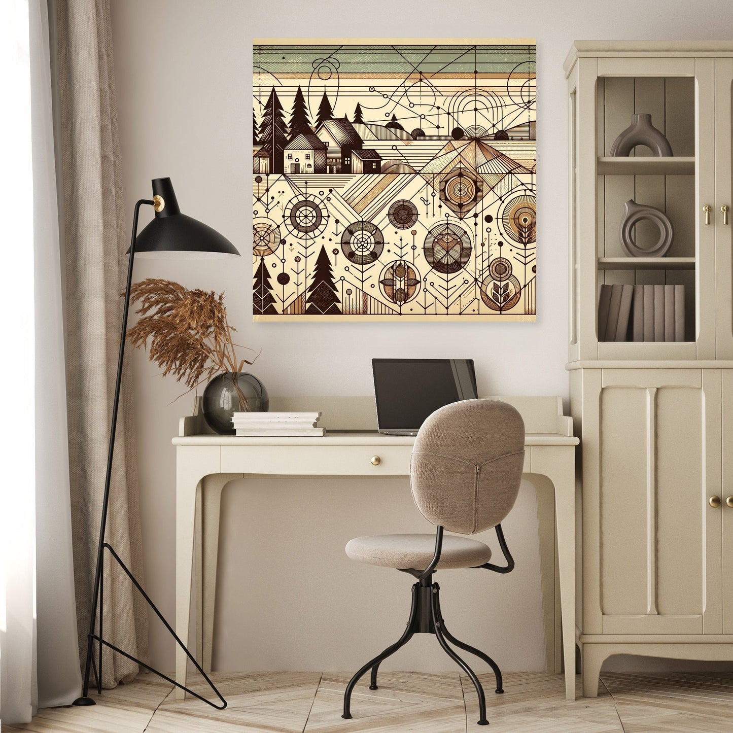 Timeless Countryside Canvas
