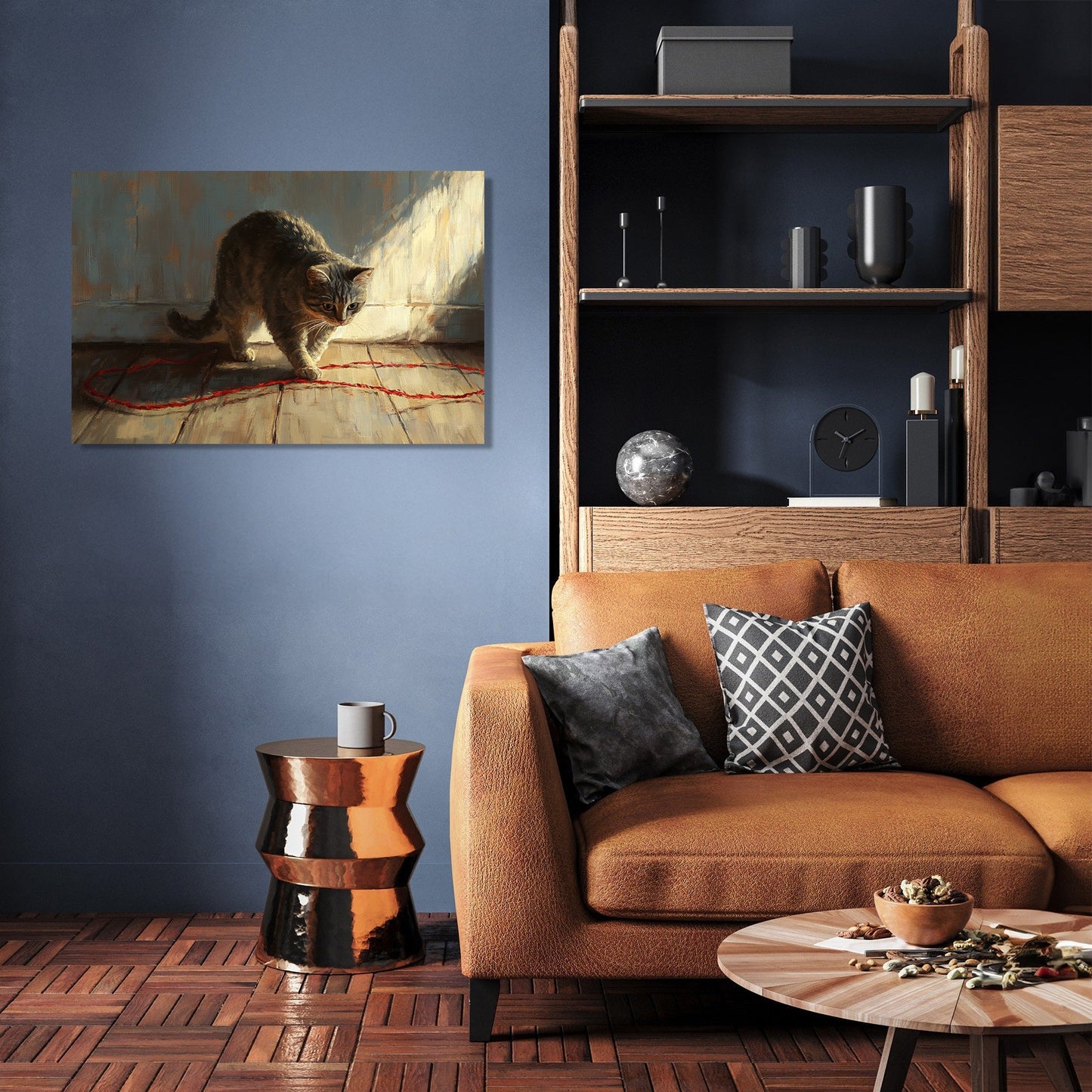 Playful Cat Canvas