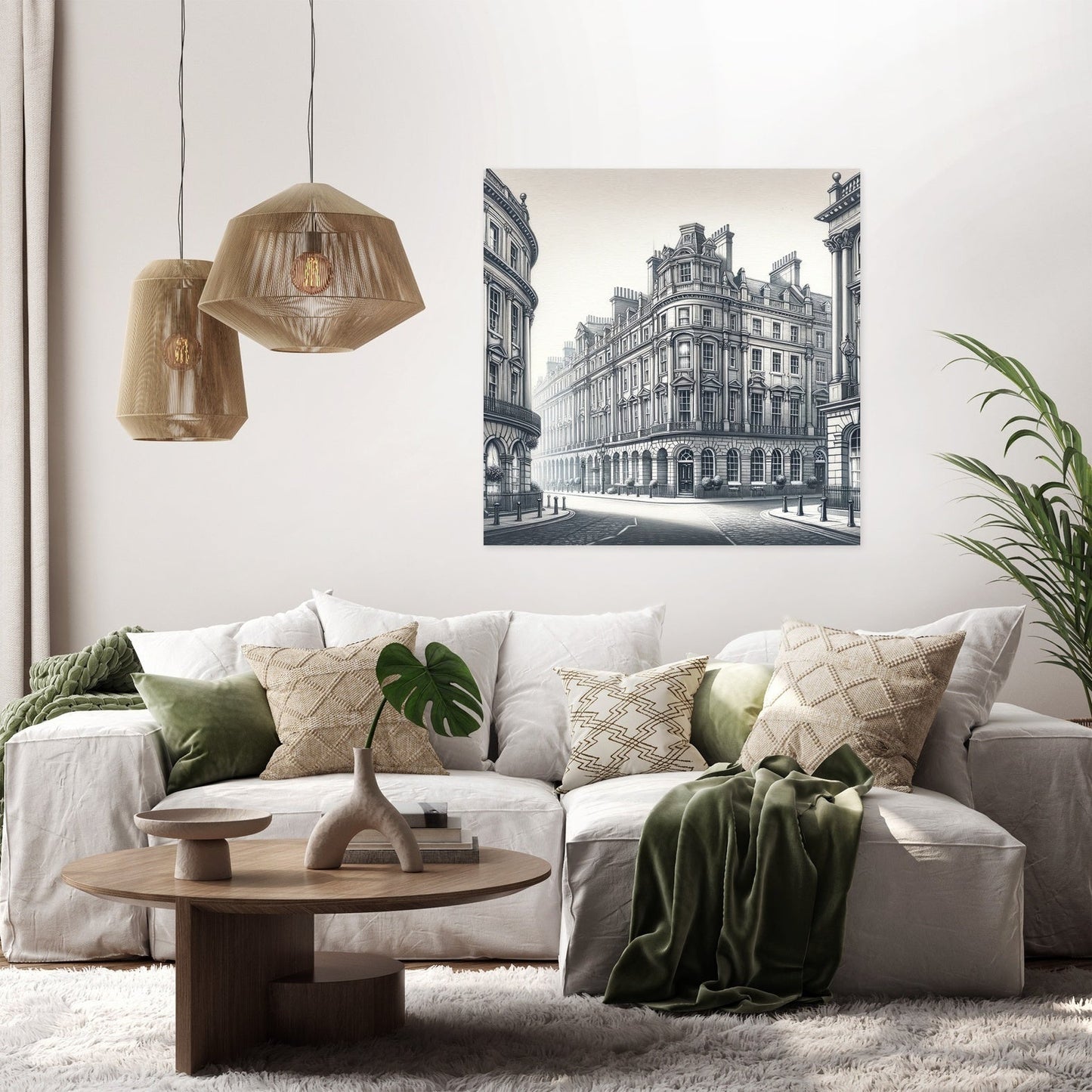 Newcastle Grey Street Classic Elegance Canvas