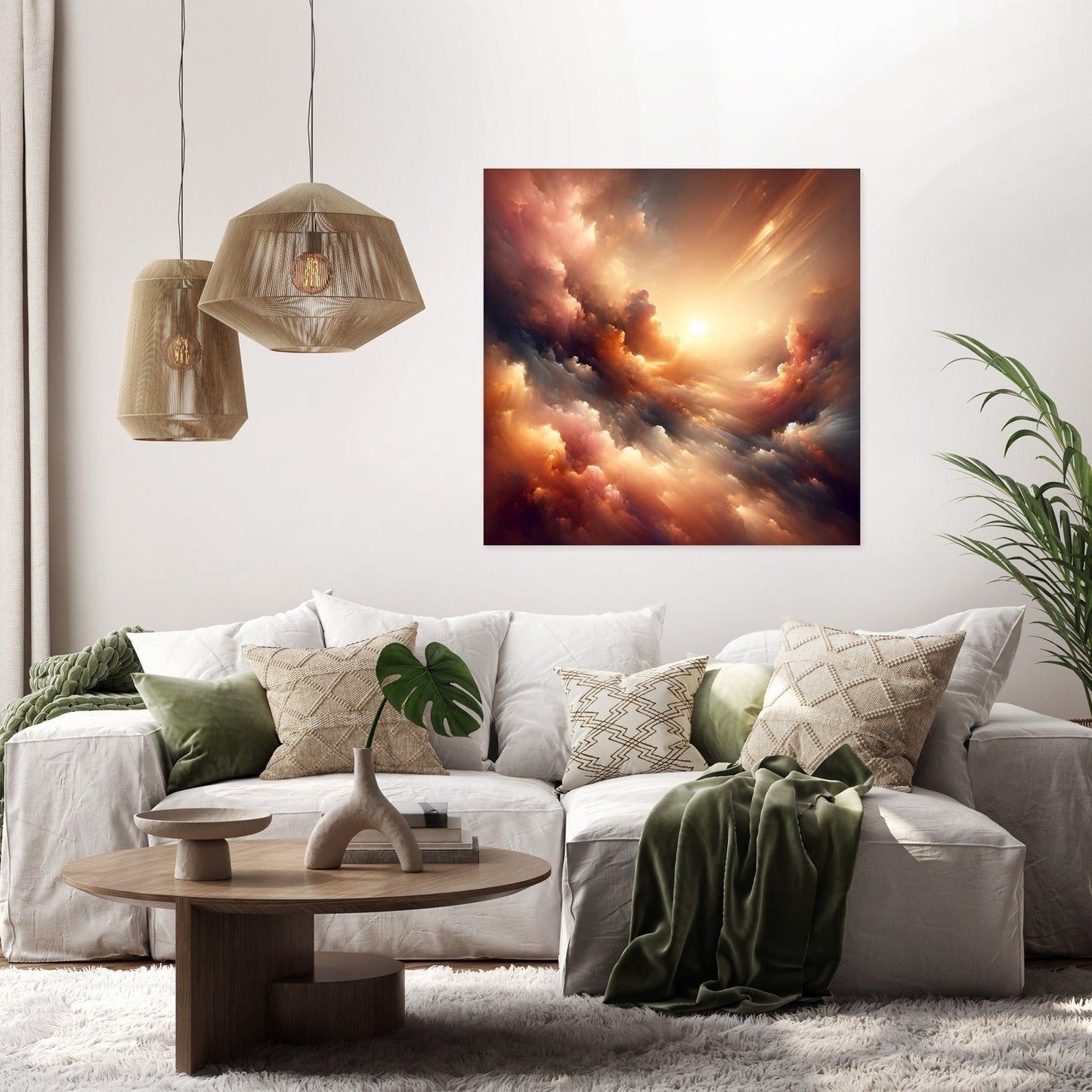 Golden Hour Serenity Canvas