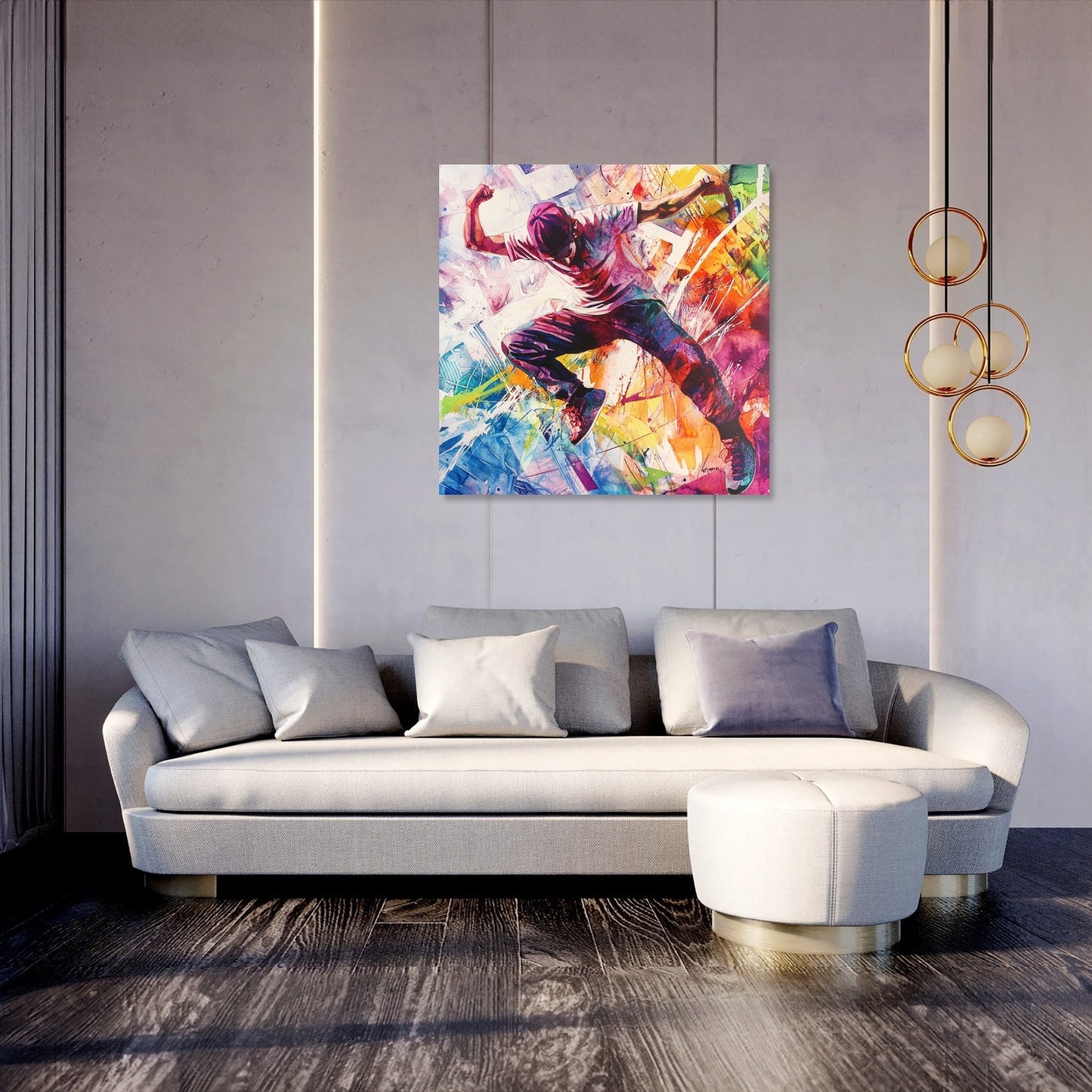Determined Focus Canvas