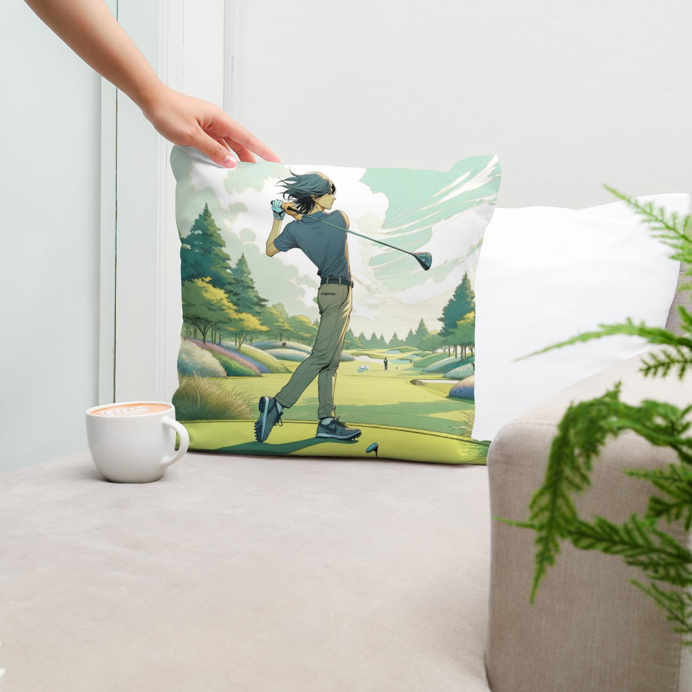 Serene Swing Cotton Cushion