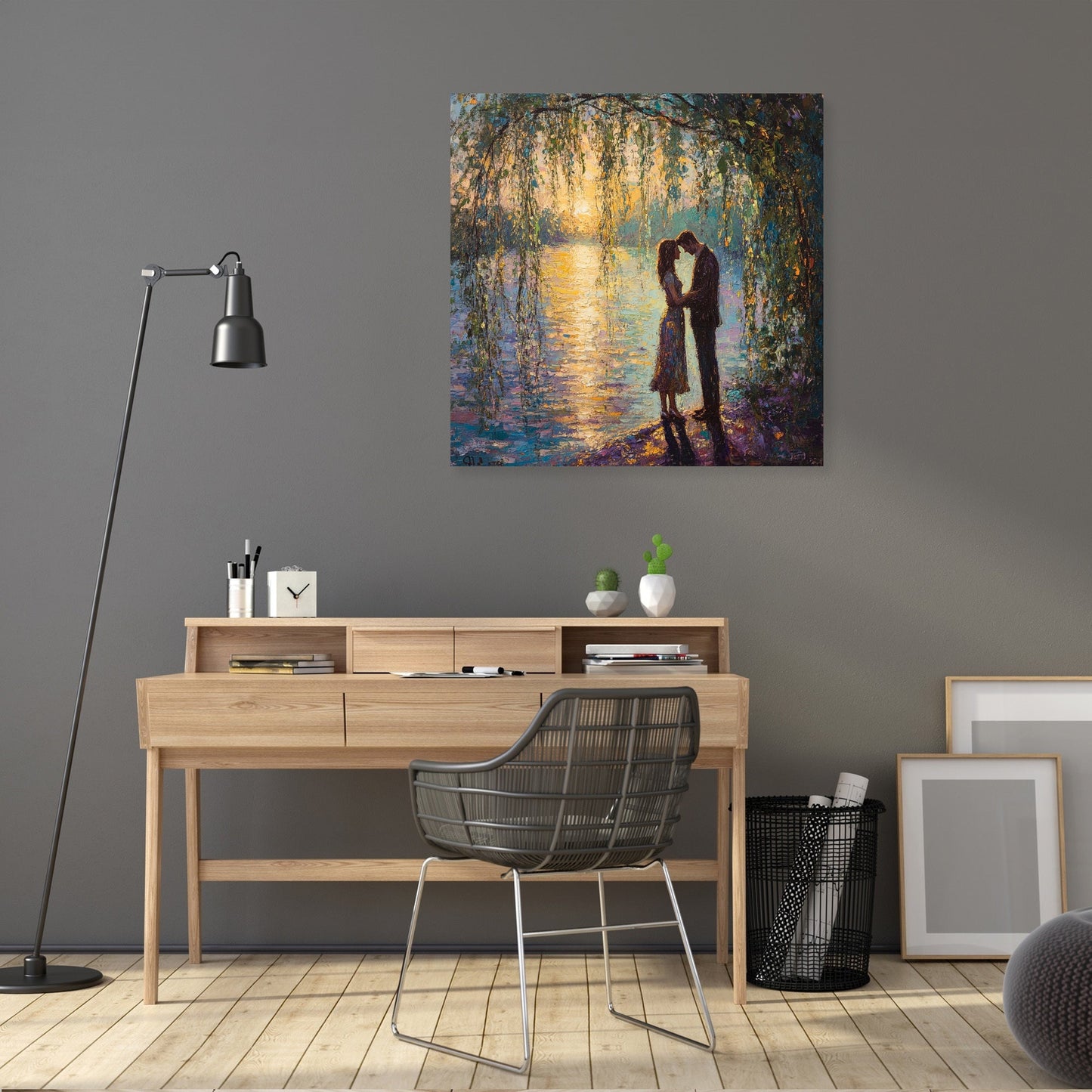 Me and You: Enchanted Lovers Canvas