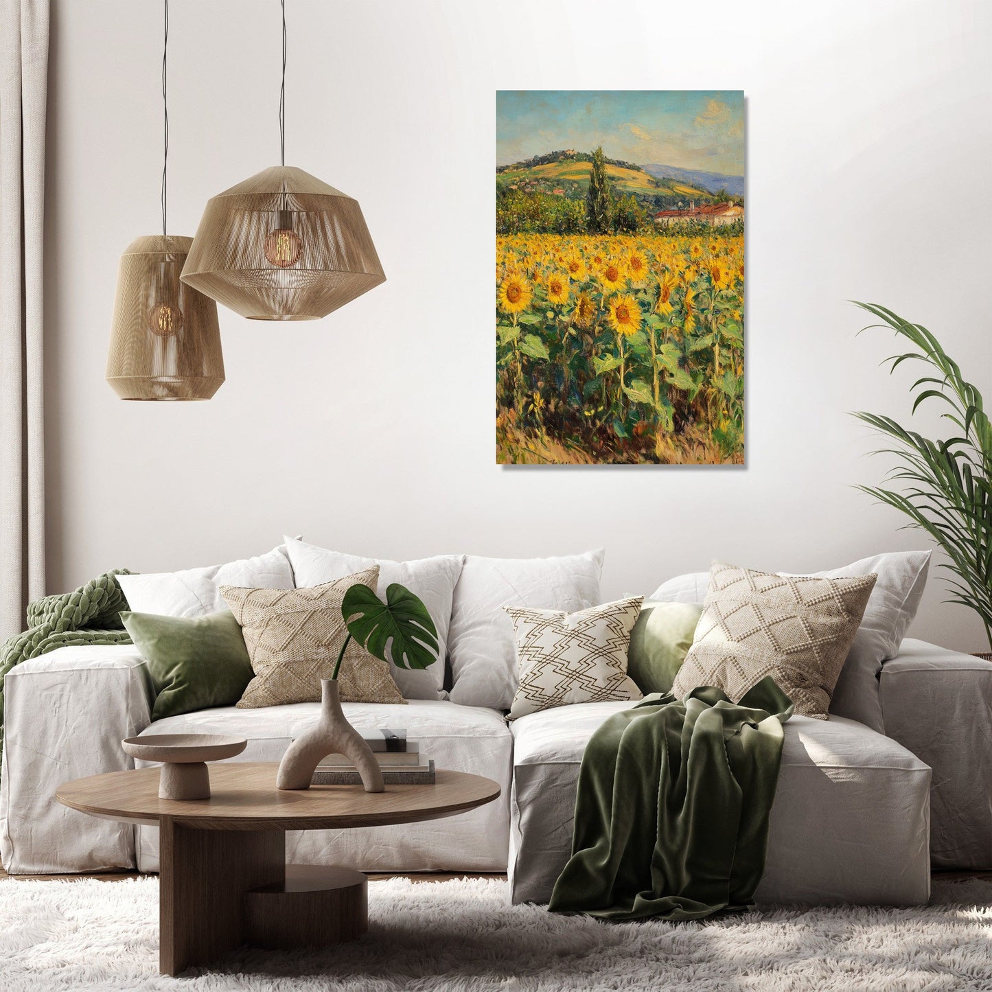 Radiant Sunflowers Canvas