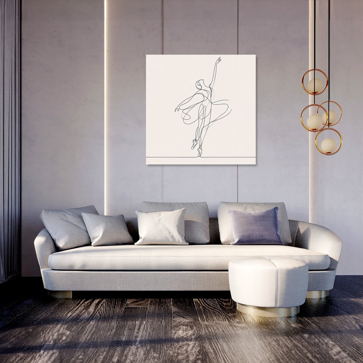Graceful Dancer Canvas