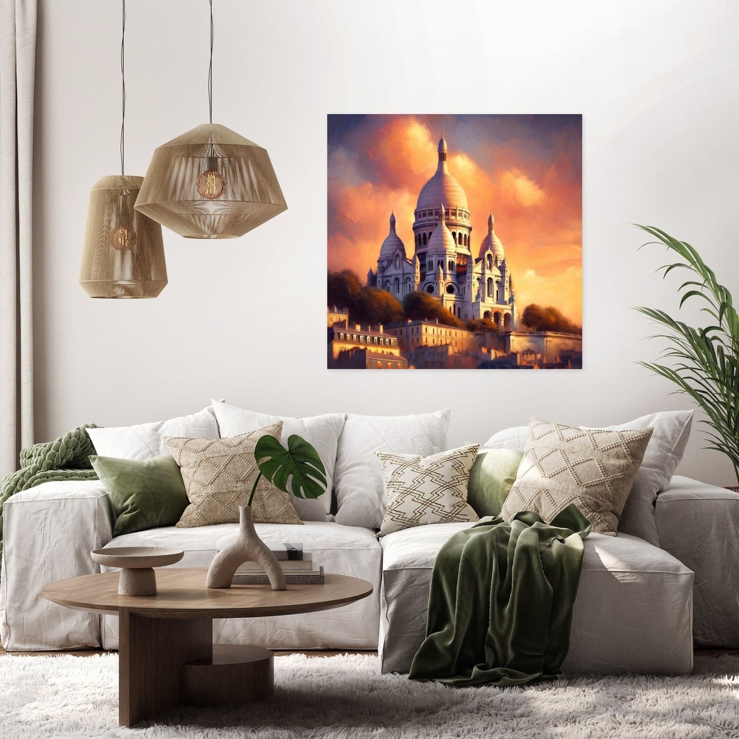 Sacré-Cœur Radiance Canvas