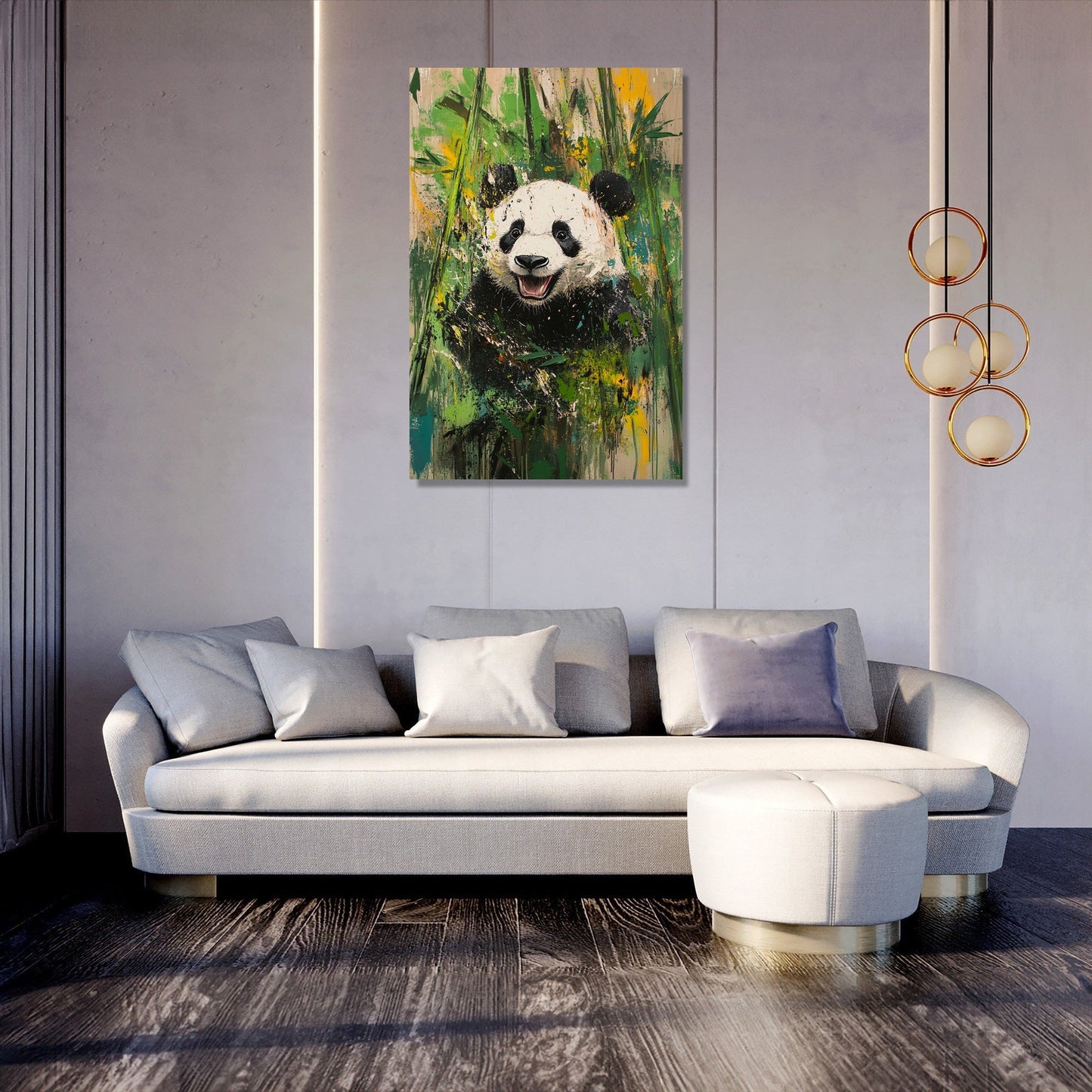 Playful Panda Canvas