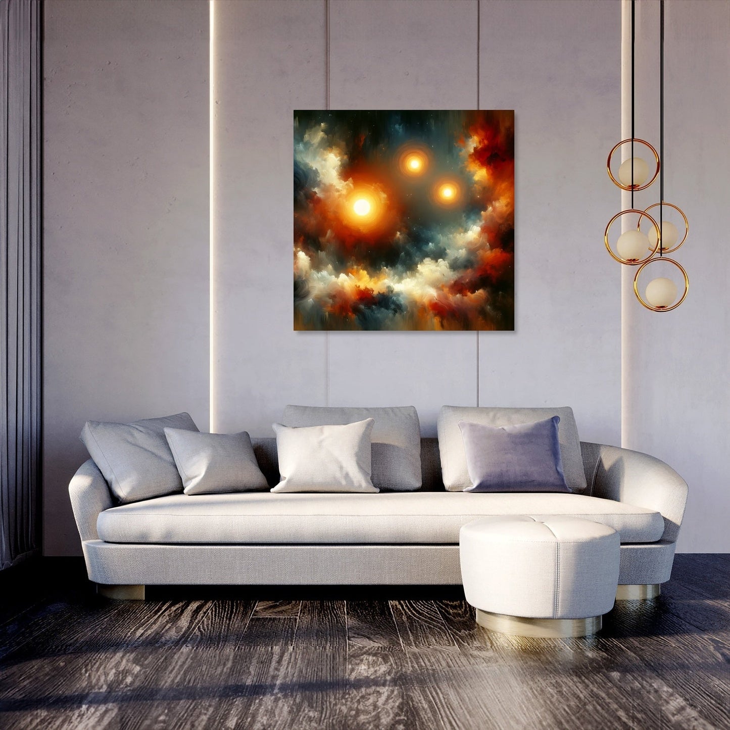 Nebula Emotions Canvas