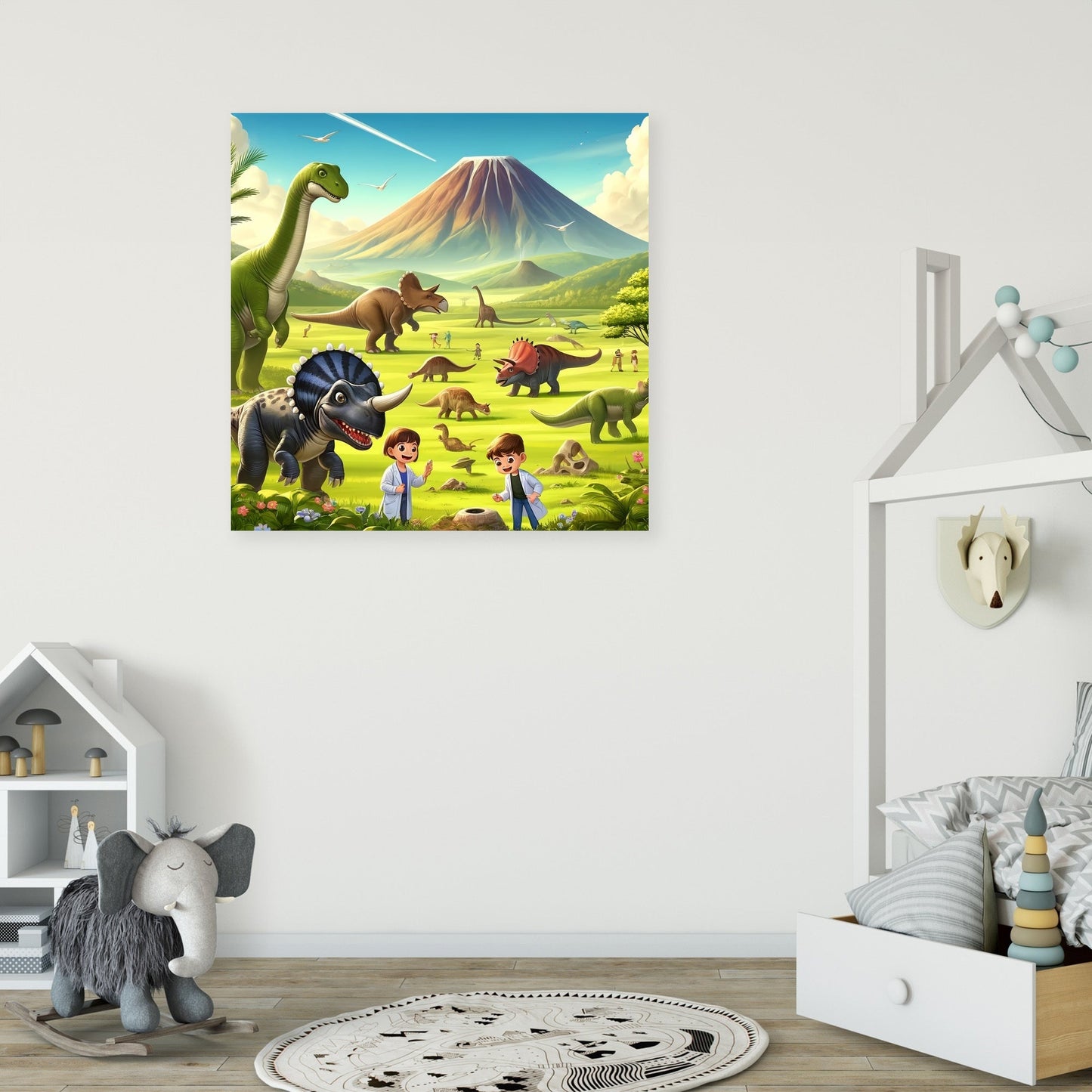 Prehistoric Adventure Canvas