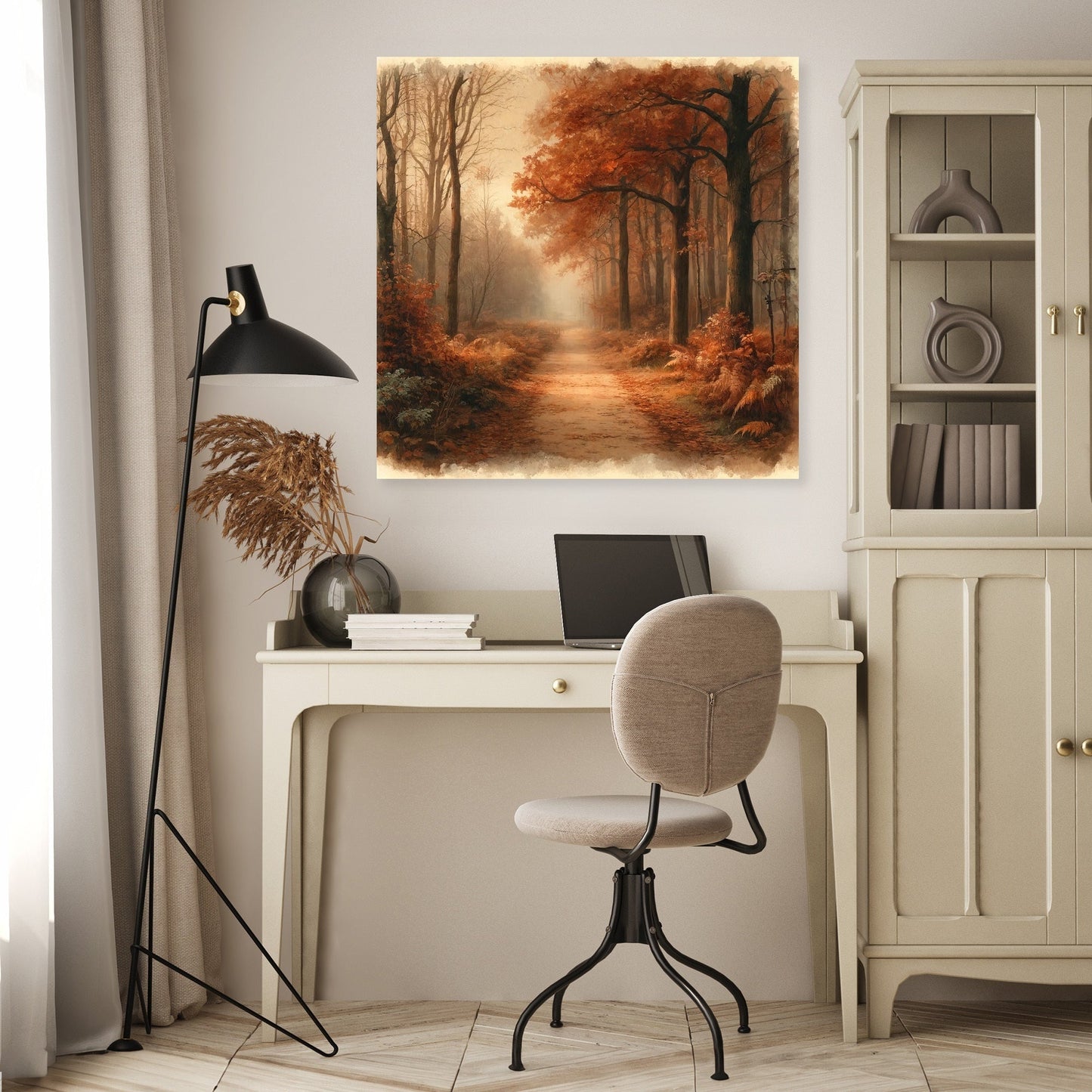 Autumn Pathway Canvas