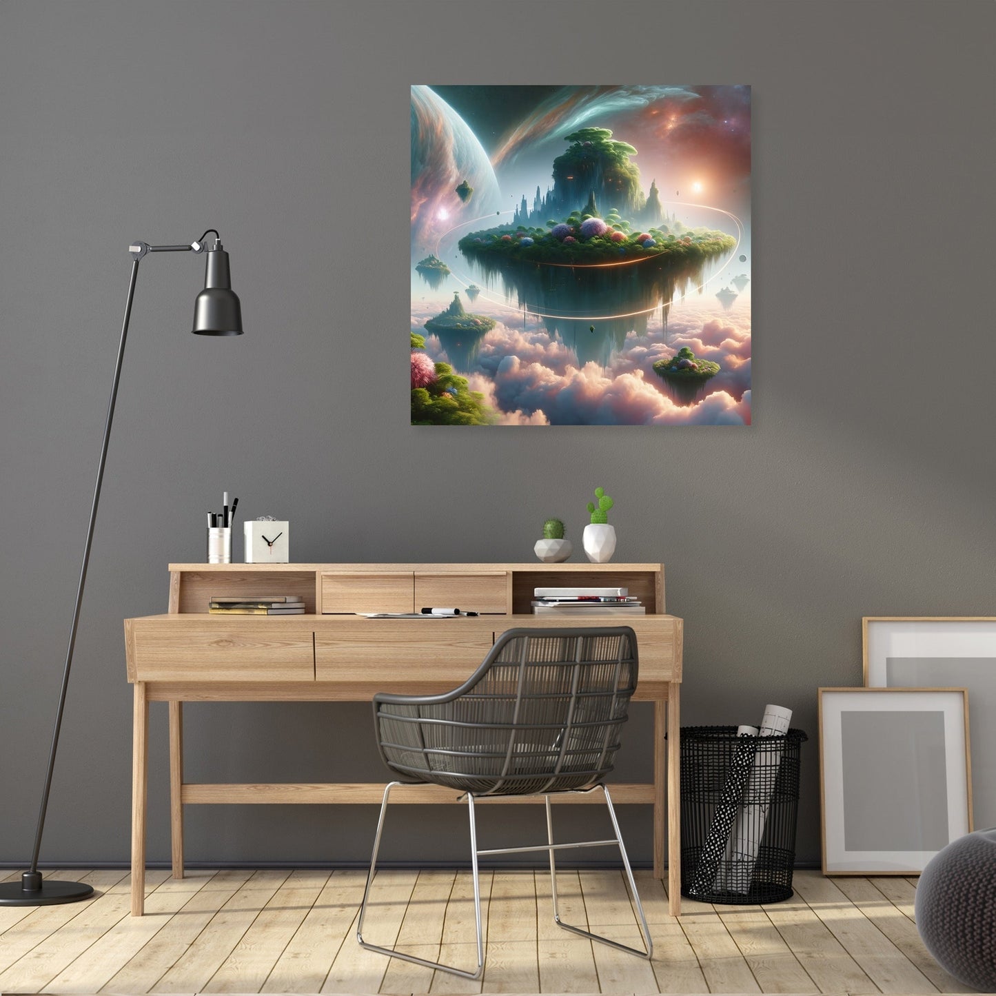 Floating Oasis Canvas