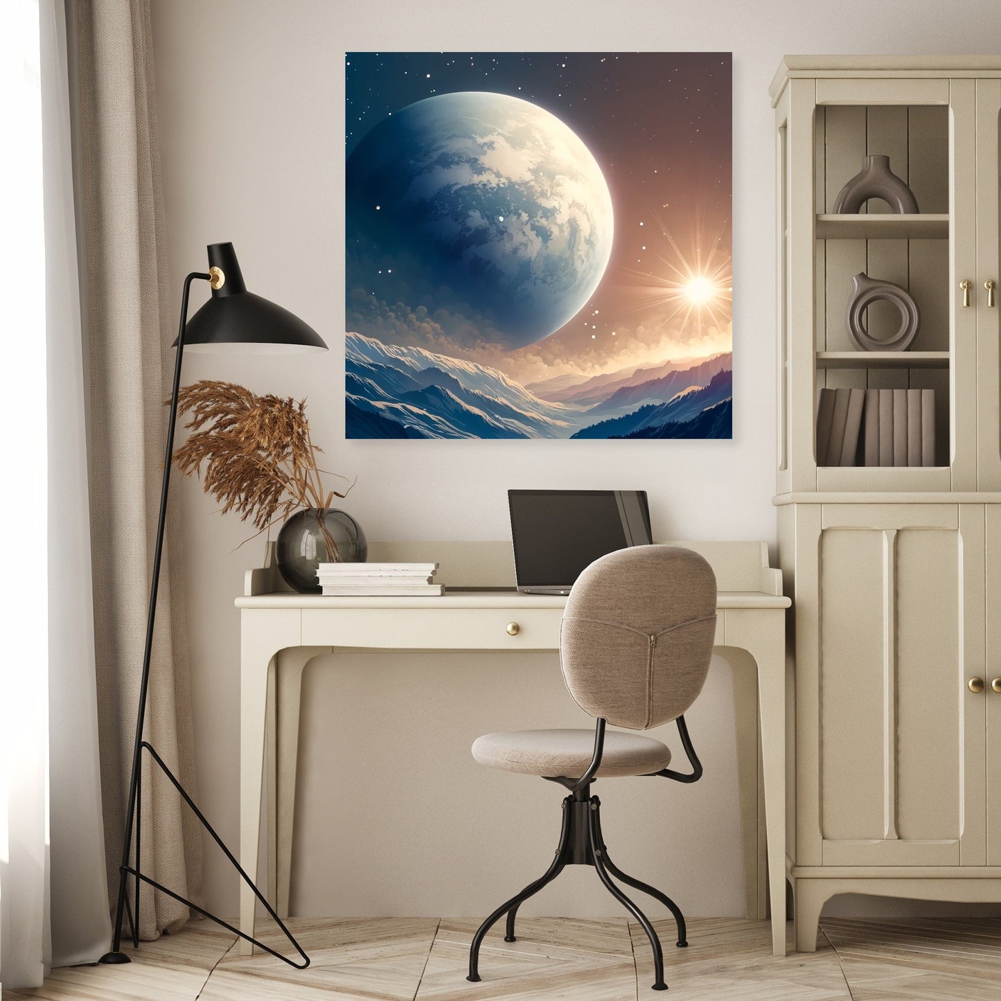 Planetary Serenity Canvas