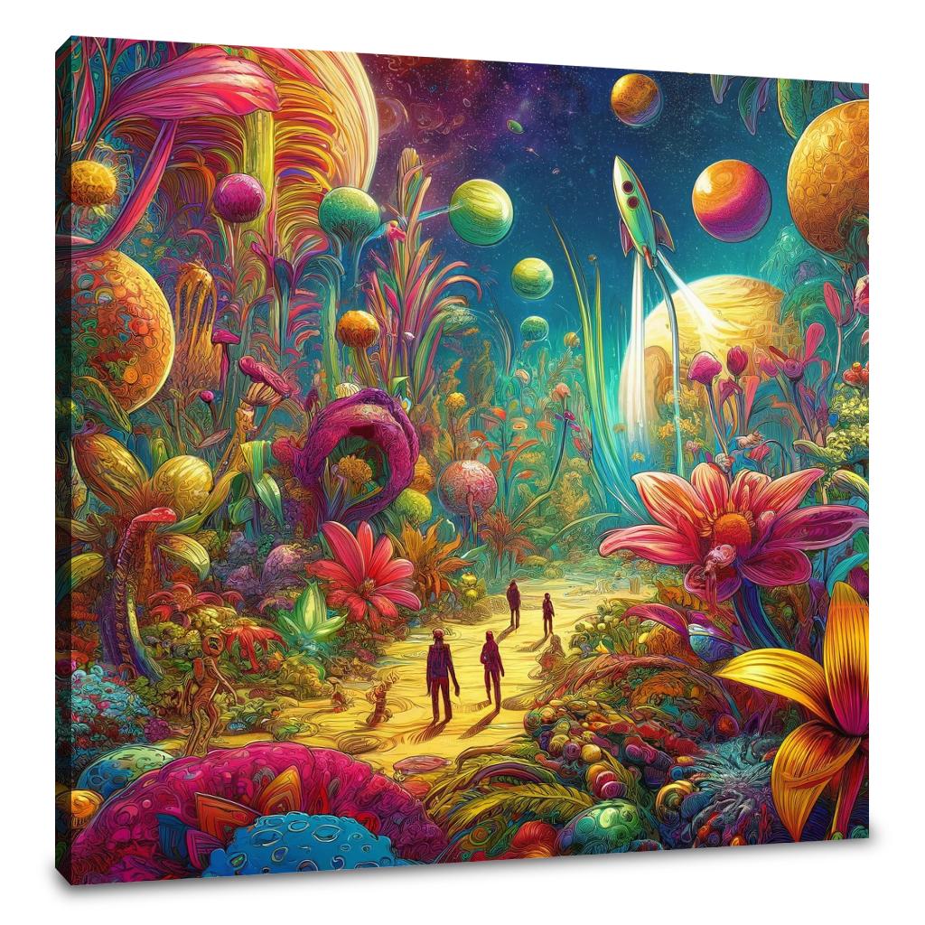 Extraterrestrial Eden Canvas