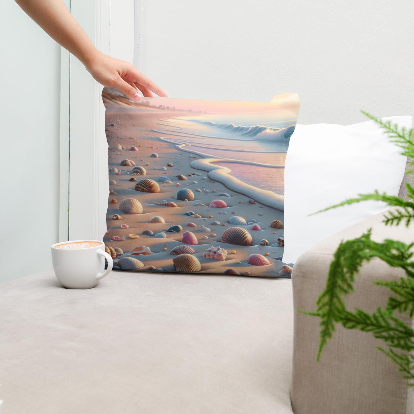 Dawn Serenity Cotton Cushion