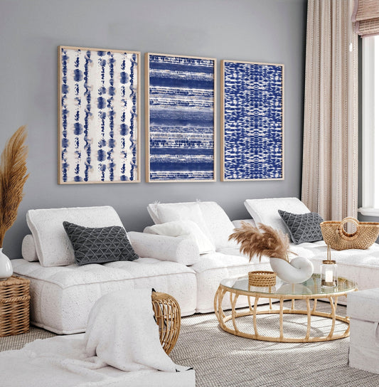 Beach Art | Set of 3 framed wall art prints