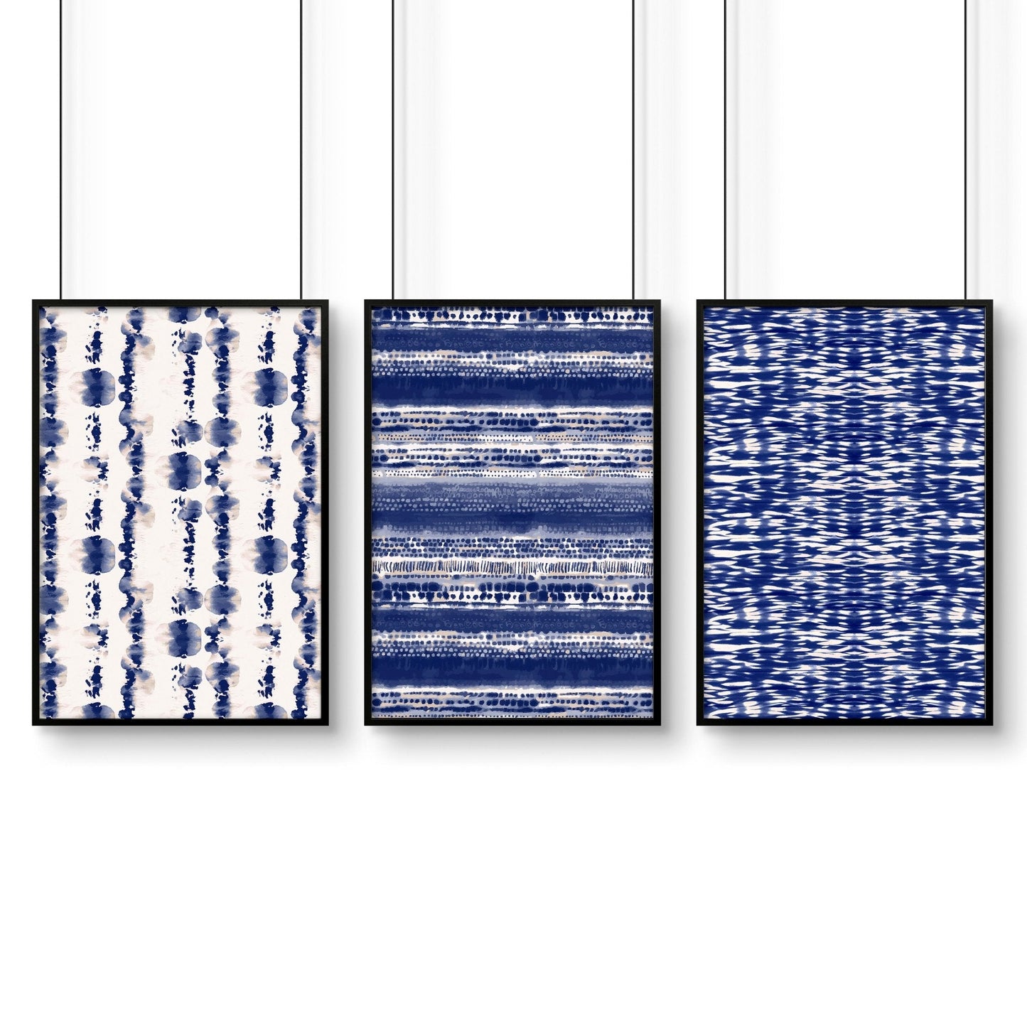 Beach Art | Set of 3 framed wall art prints