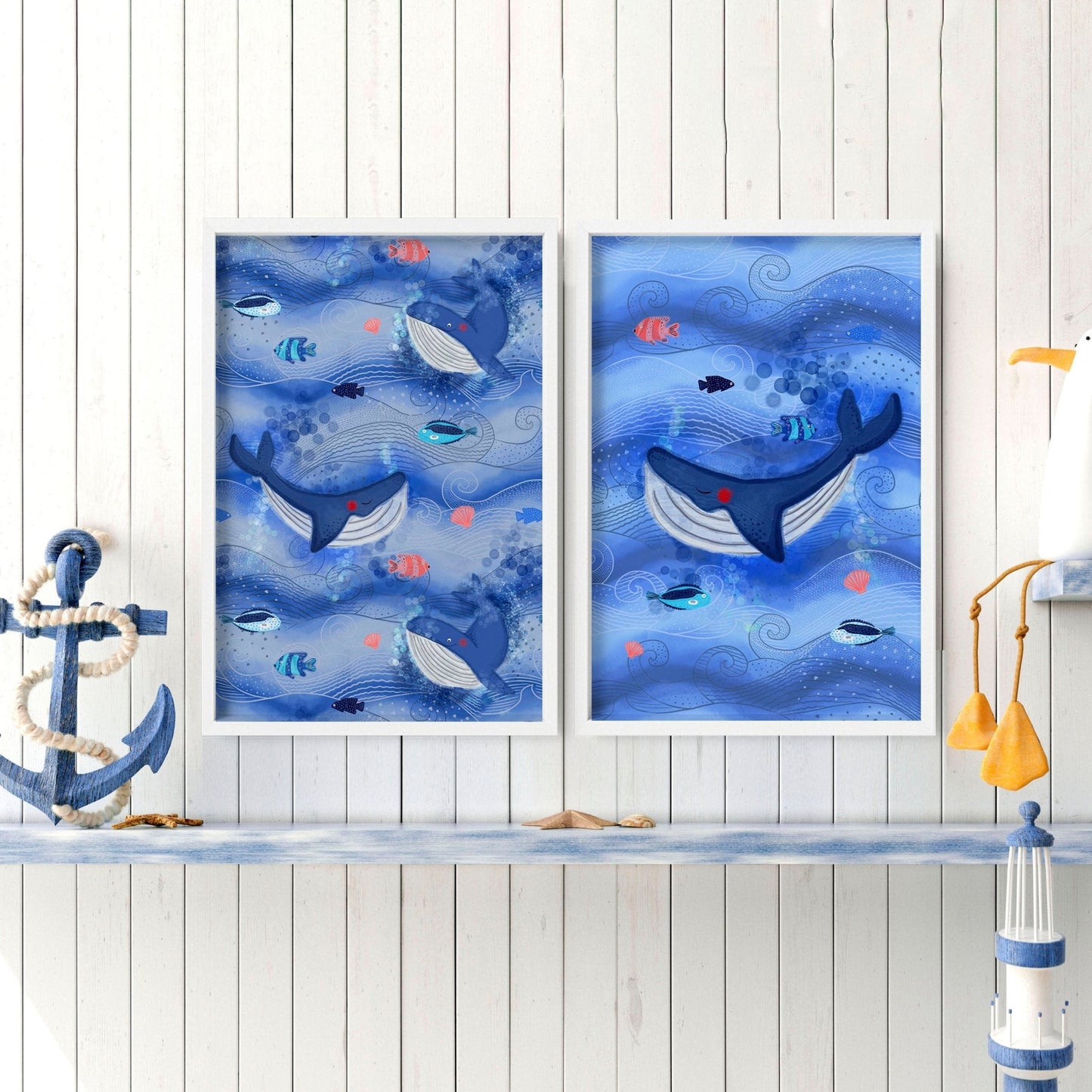 Playroom wall art | set of 2 wall art  for Nursery
