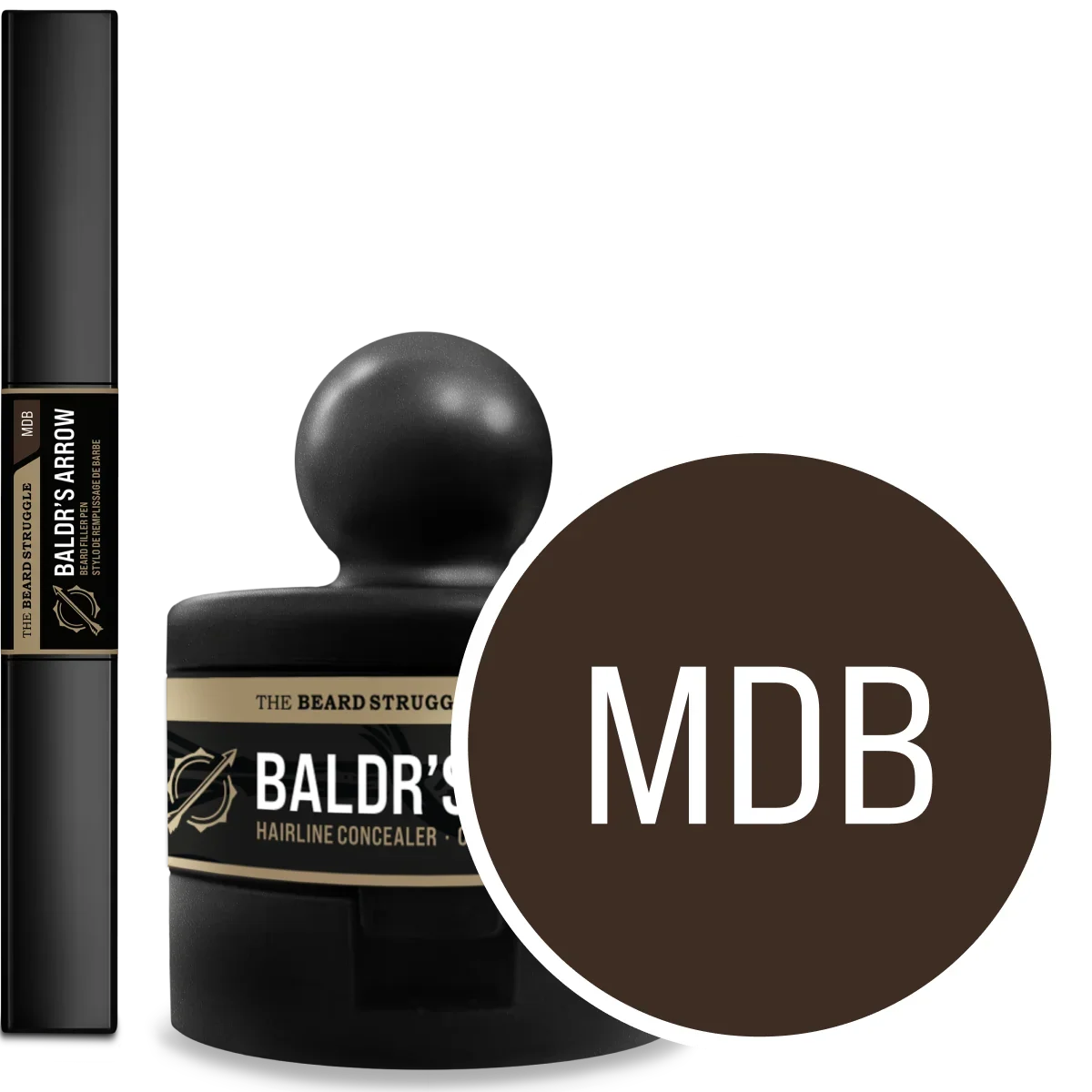 Baldr's Beard Pen + Hair Concealer Bundle
