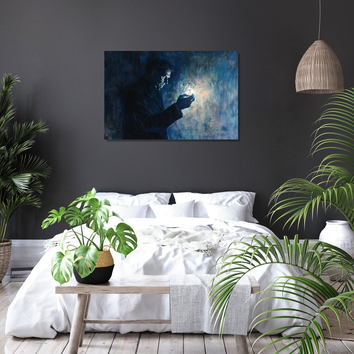 Midnight Metamorphosis Canvas