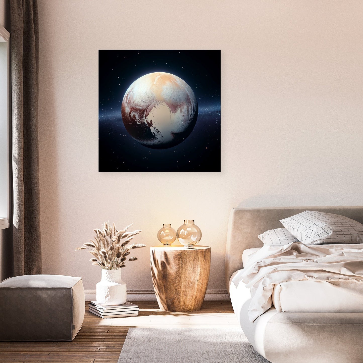 Pluto's Frozen Realm Canvas
