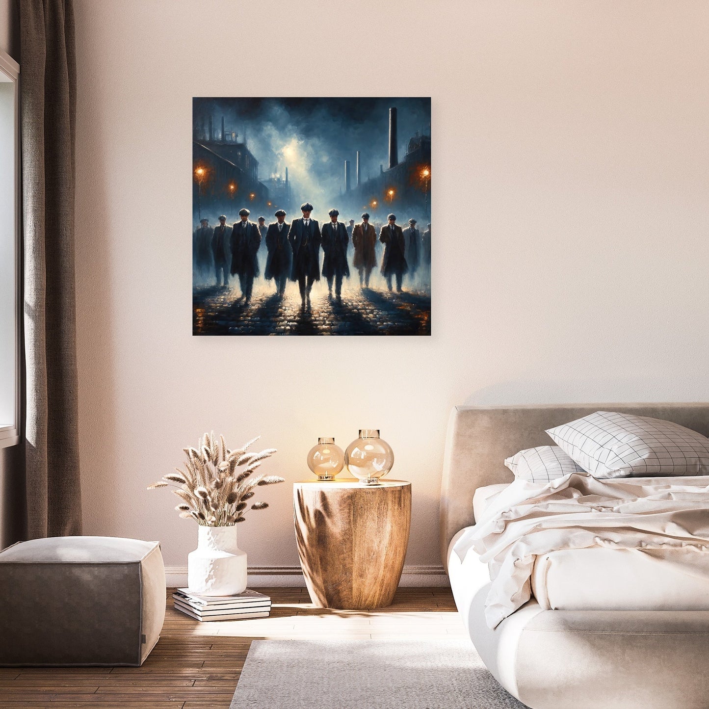 Moonlit Walk Canvas