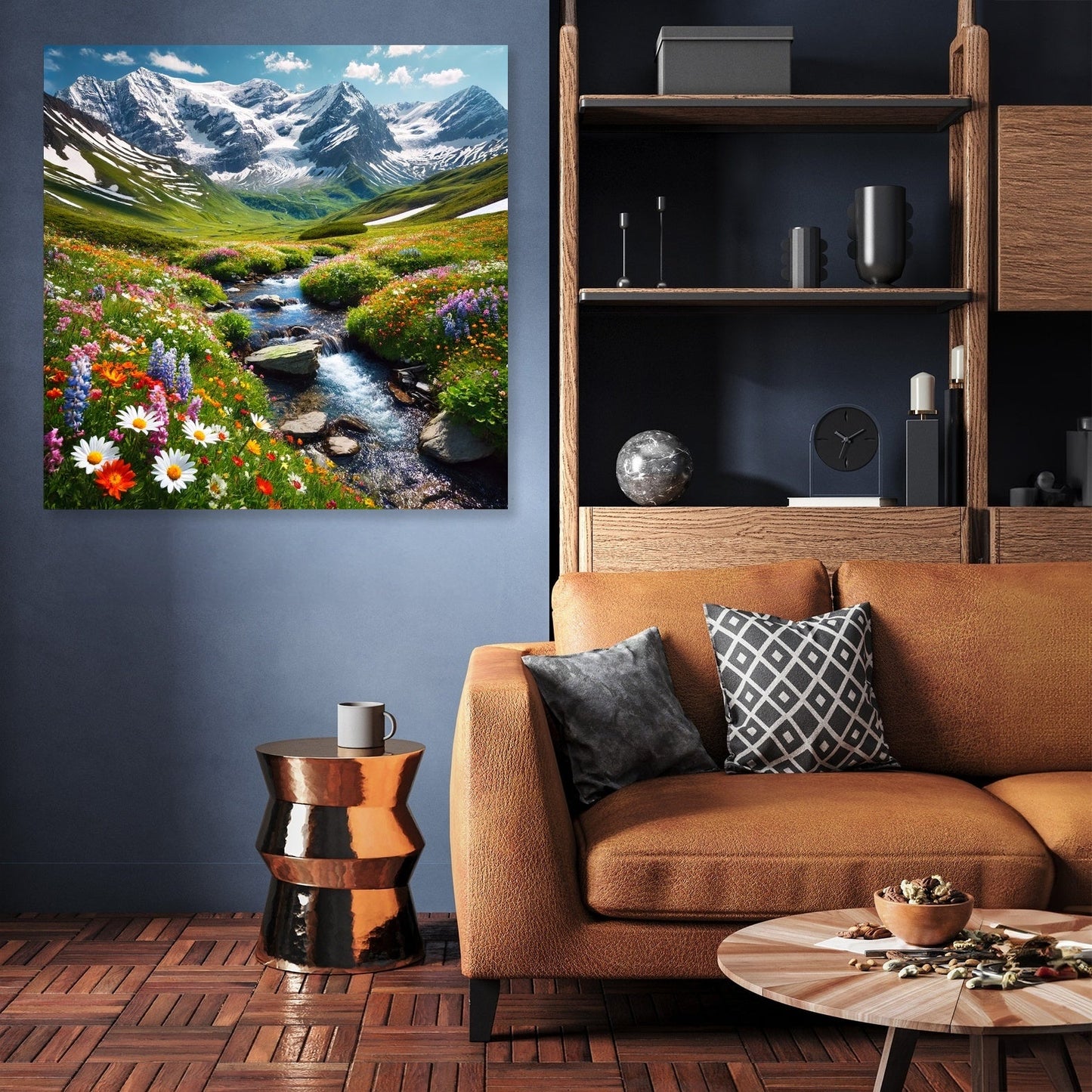 Alpine Bloom Canvas