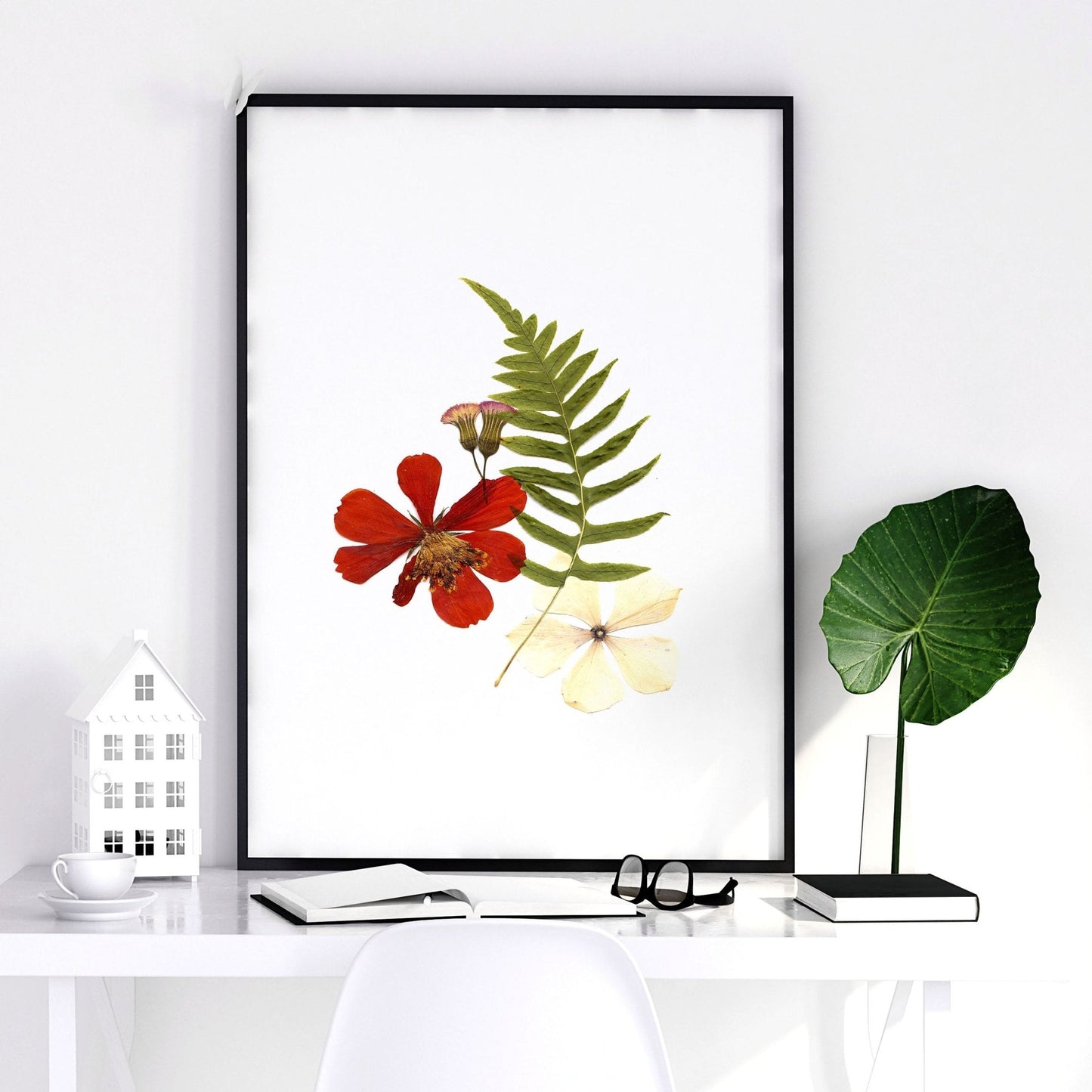 Bedroom pictures for walls | set of 3 framed wall art